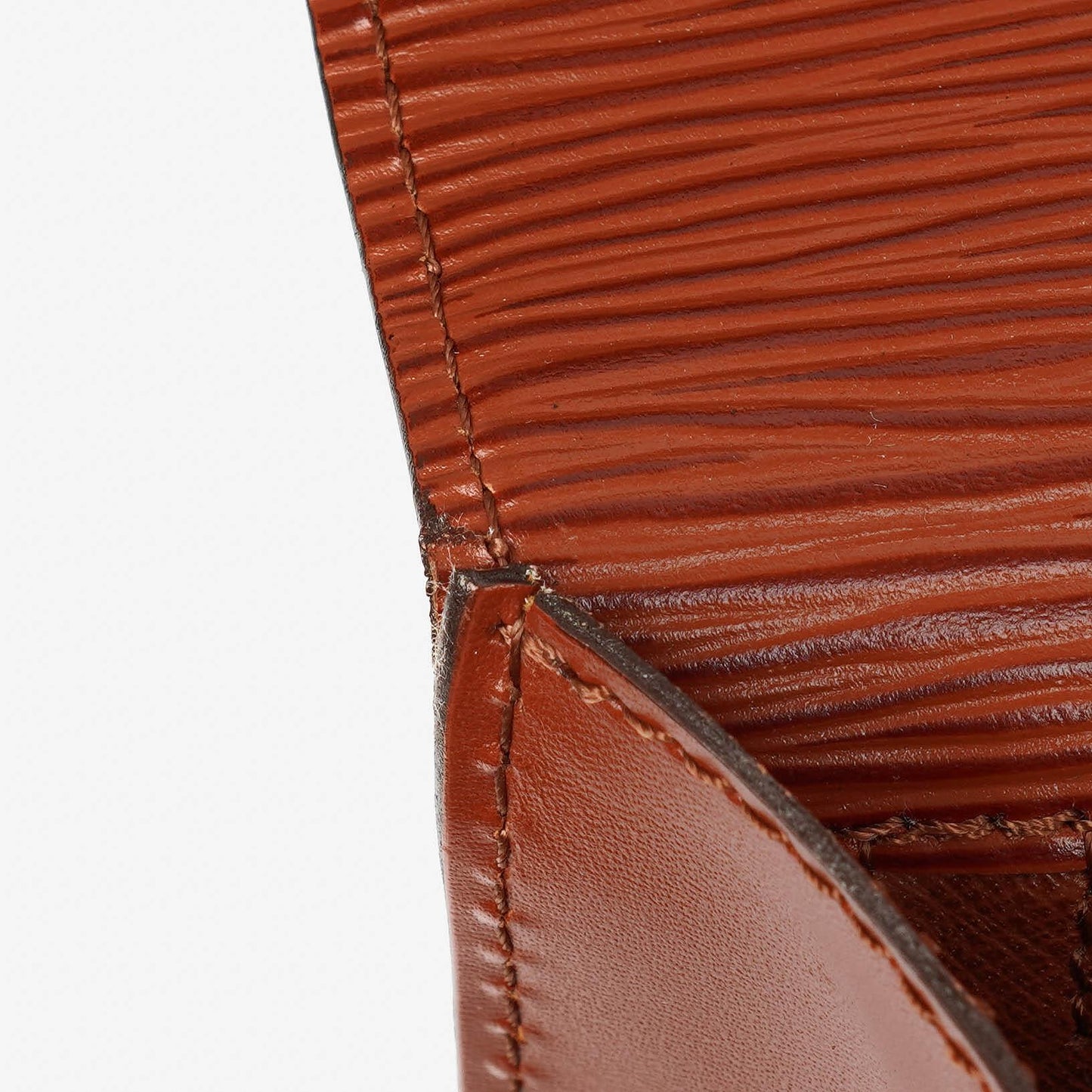 Louis Vuitton Monceau Brown EPI Leather Handbag