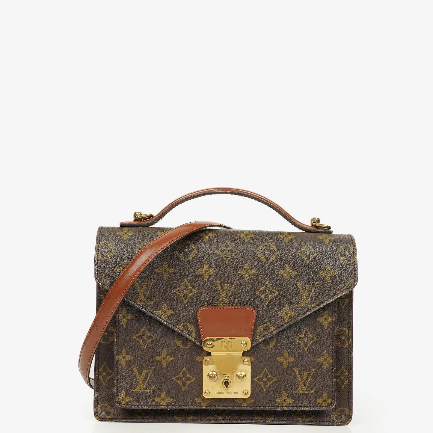 Louis Vuitton Monceau Monogram Canvas Handbag
