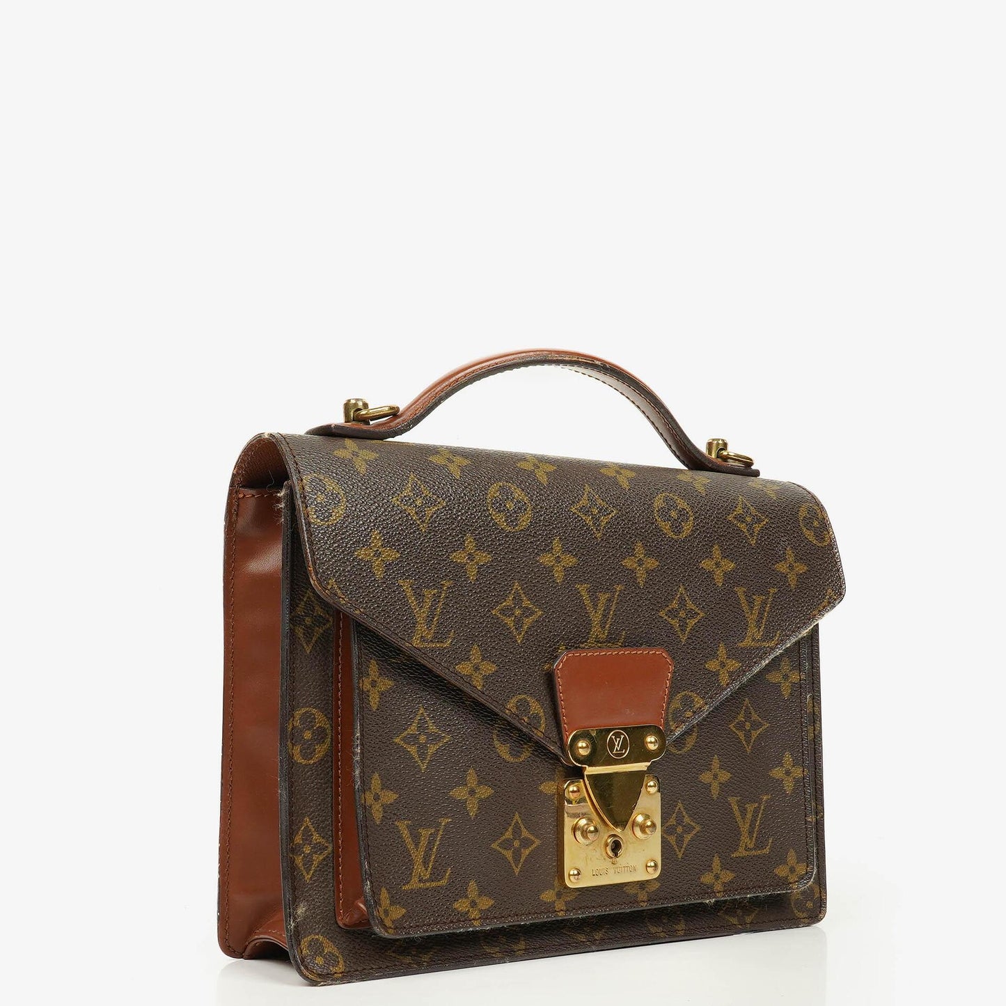 Louis Vuitton Monceau Monogram Canvas Handbag