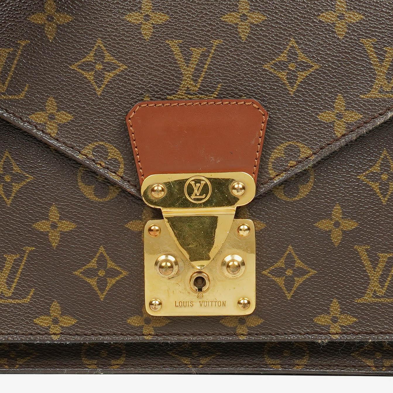 Louis Vuitton Monceau Monogram Canvas Handbag