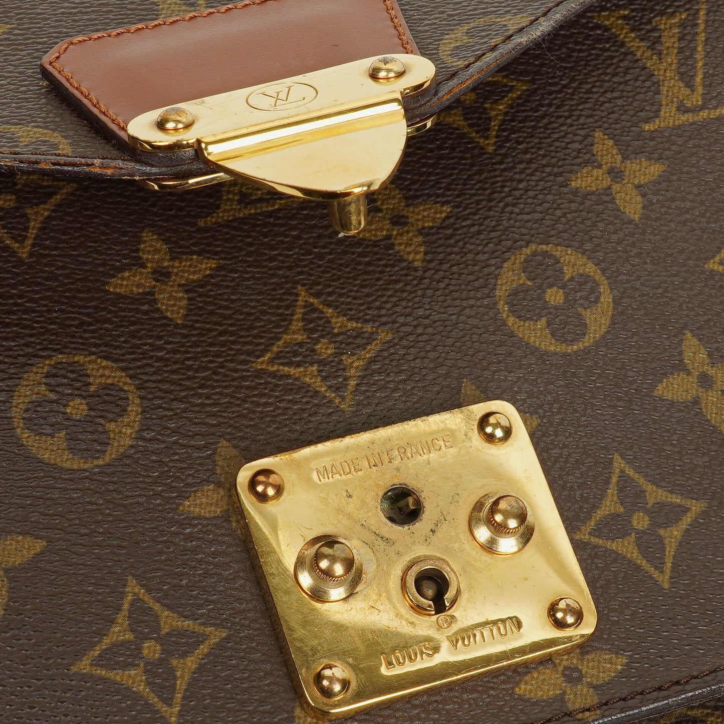 Louis Vuitton Monceau Monogram Canvas Handbag