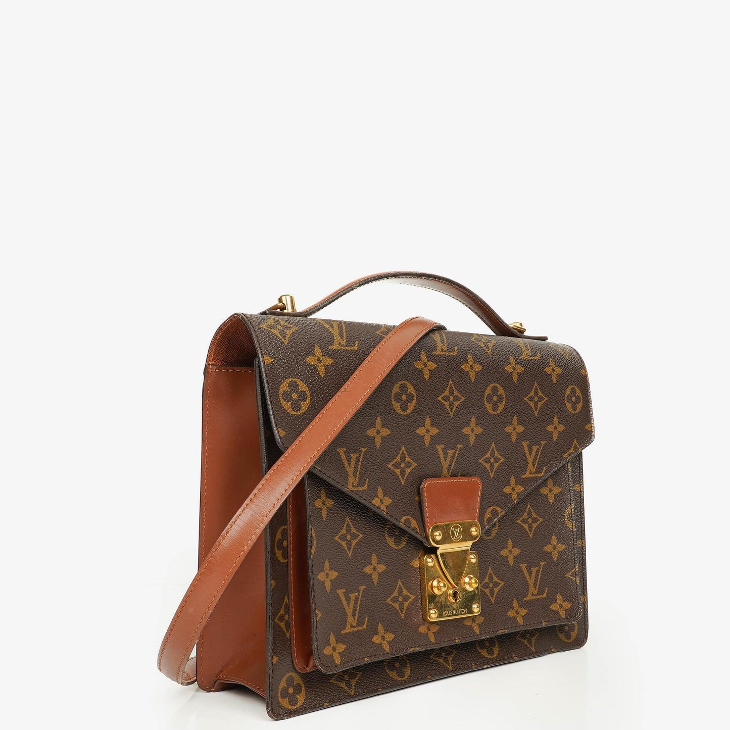 Louis Vuitton Monceau Monogram Canvas Handbag