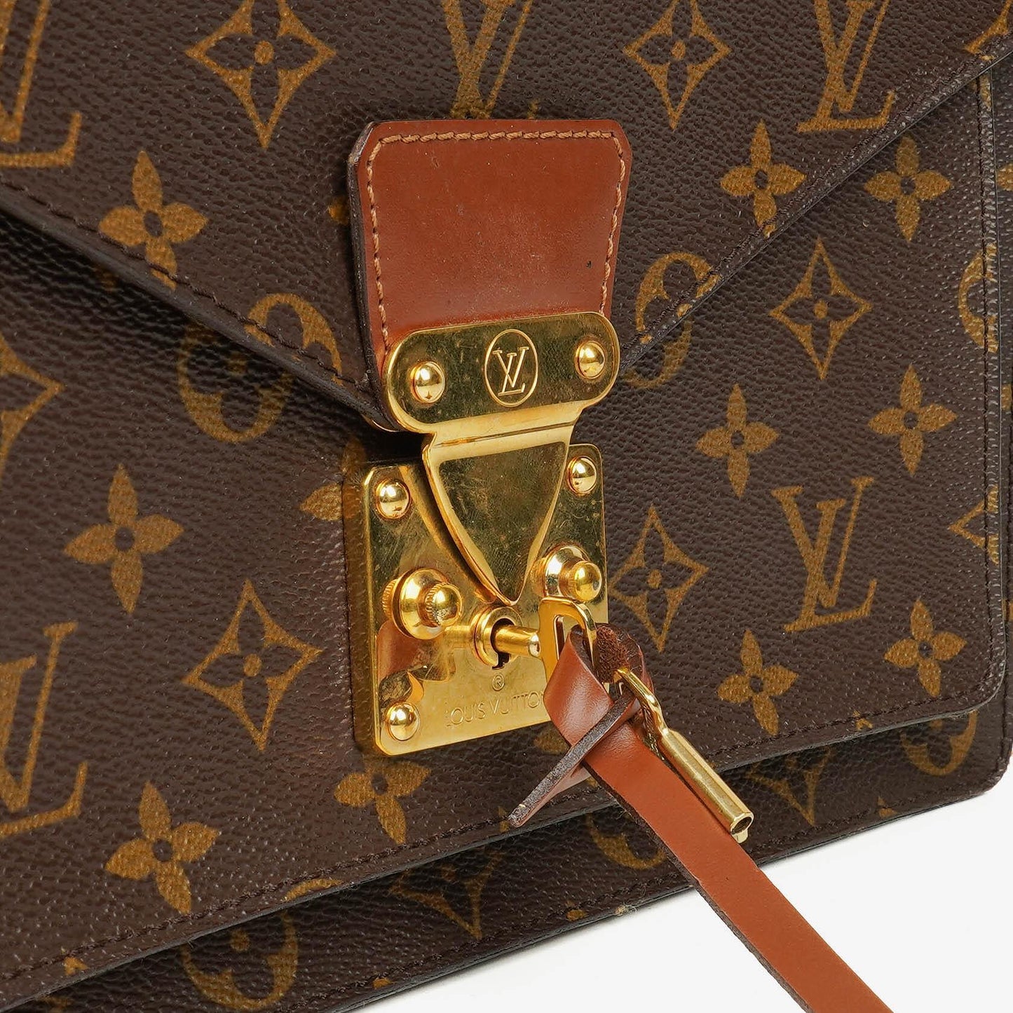 Louis Vuitton Monceau Monogram Canvas Handbag