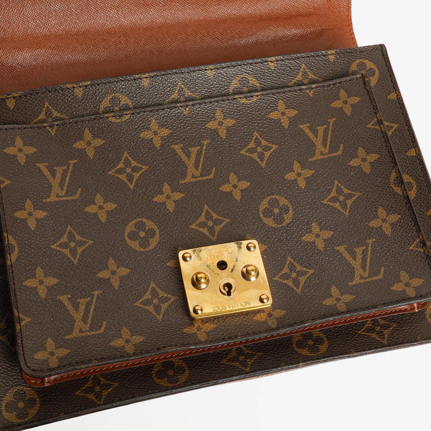 Louis Vuitton Monceau Monogram Canvas Handbag