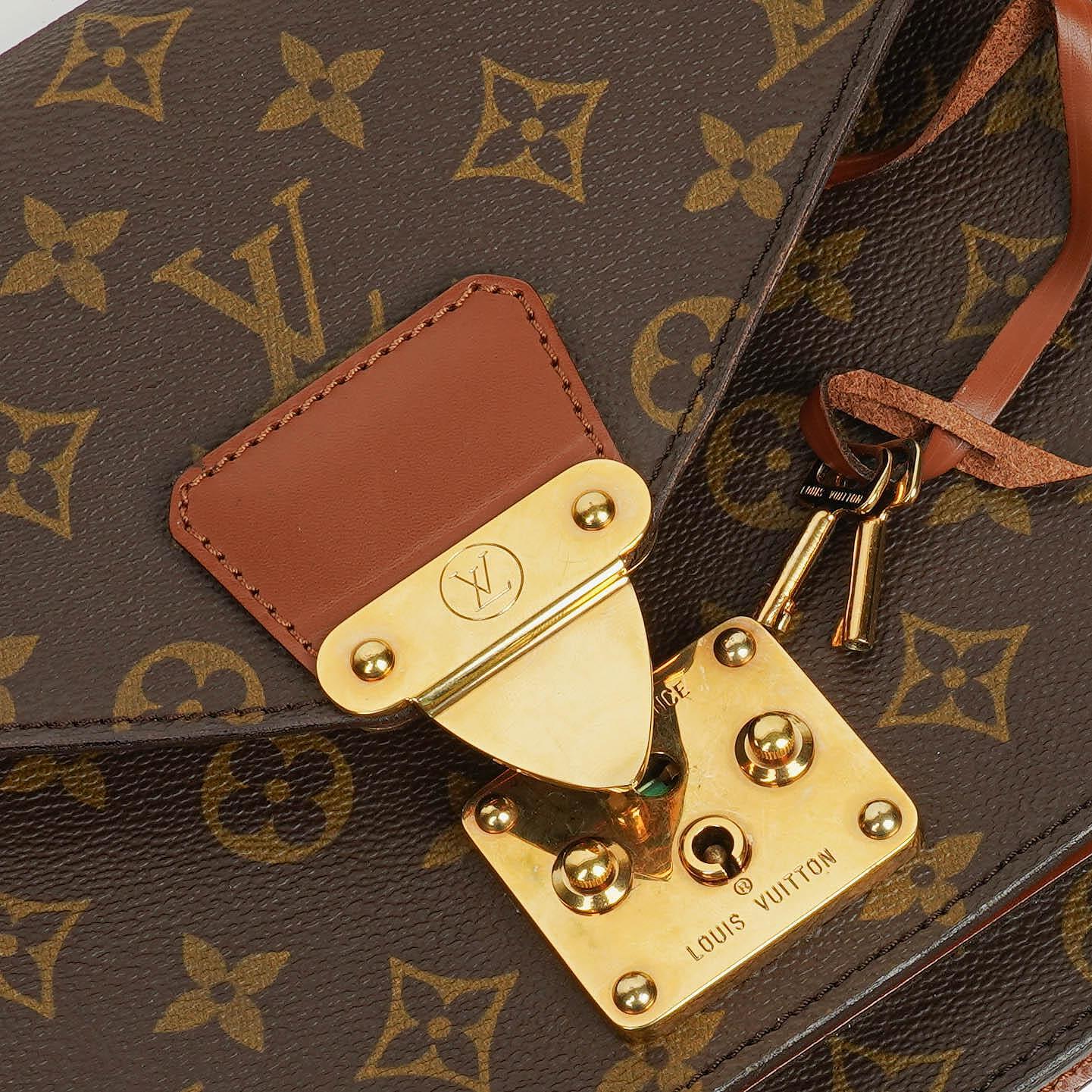 Louis Vuitton Monceau Monogram Canvas Handbag