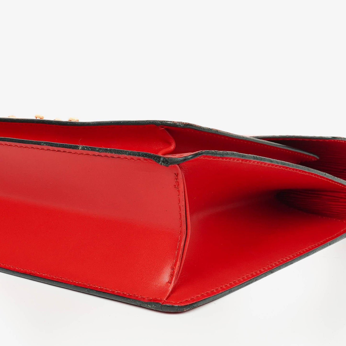 Louis Vuitton Monceau Red EPI Leather Handbag