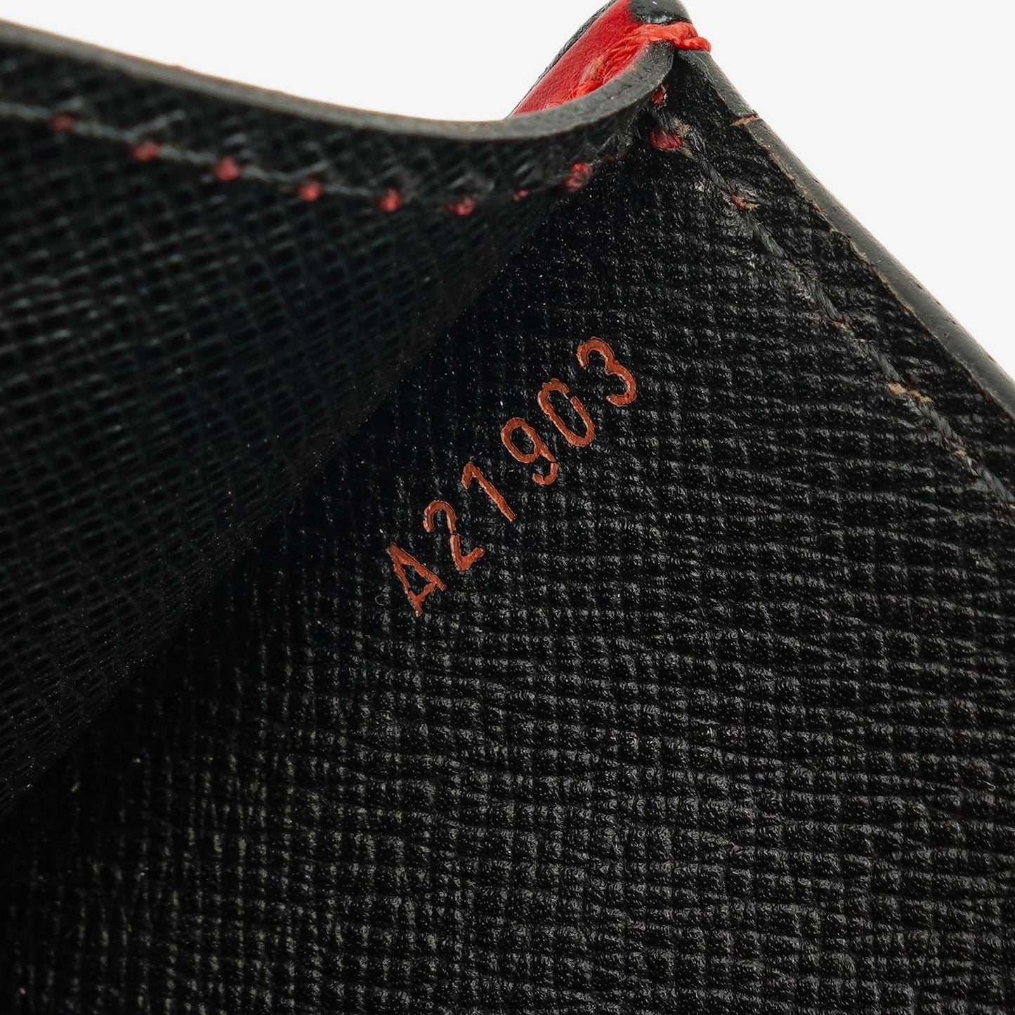 Louis Vuitton Monceau Red EPI Leather Handbag