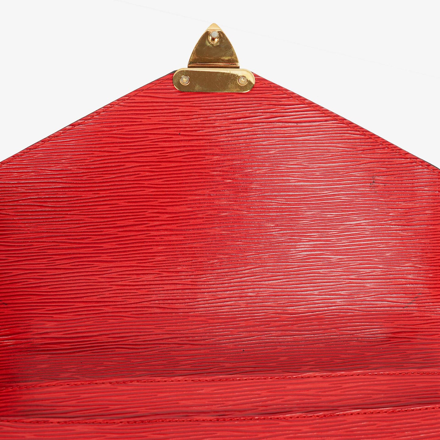 Louis Vuitton Monceau Red EPI Leather Handbag