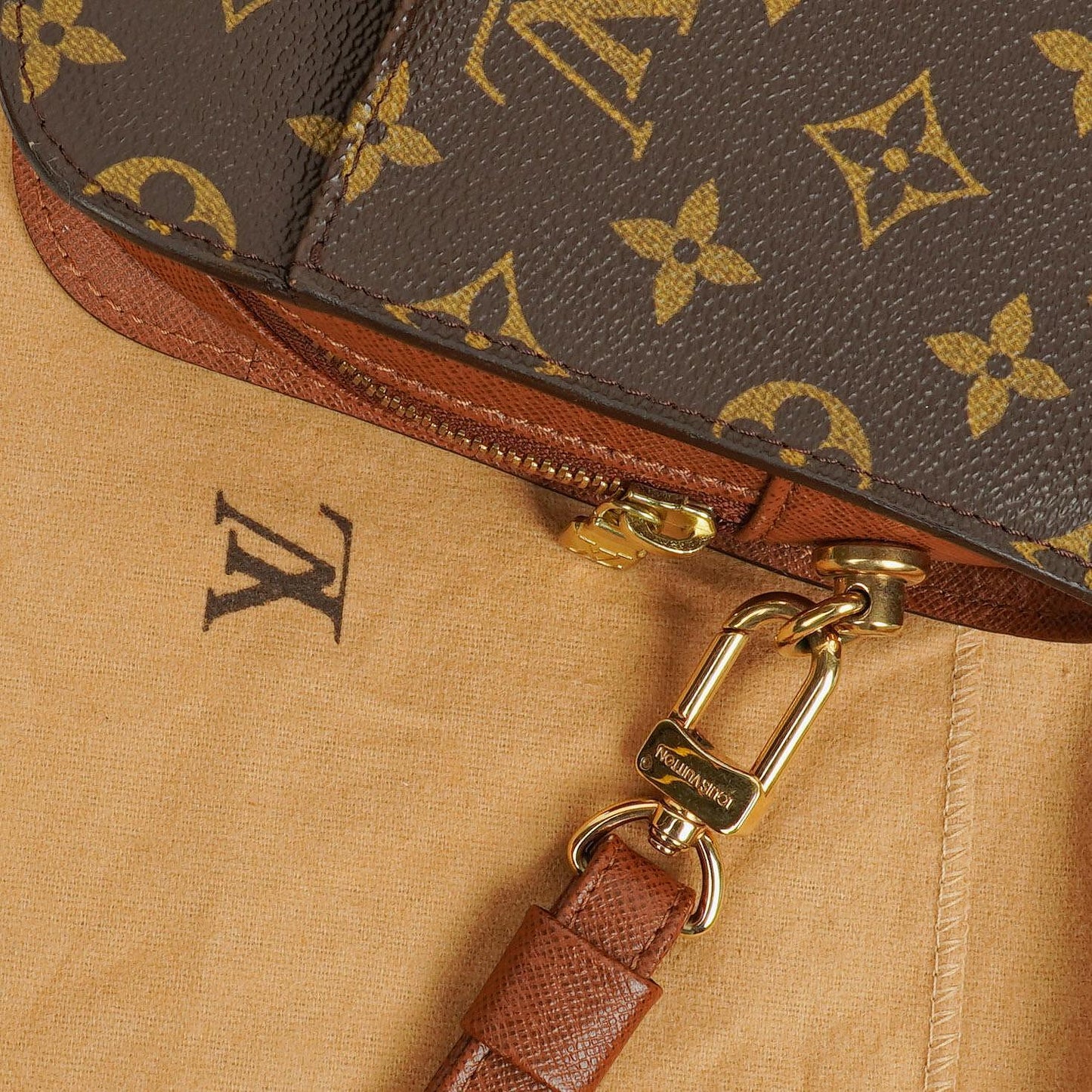 Louis Vuitton Monogram Canvas Orsay Clutch Bag