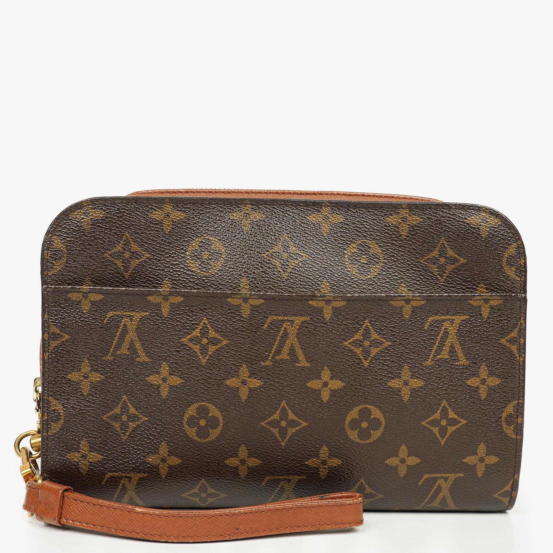 Louis Vuitton Monogram Canvas Orsay Clutch Bag