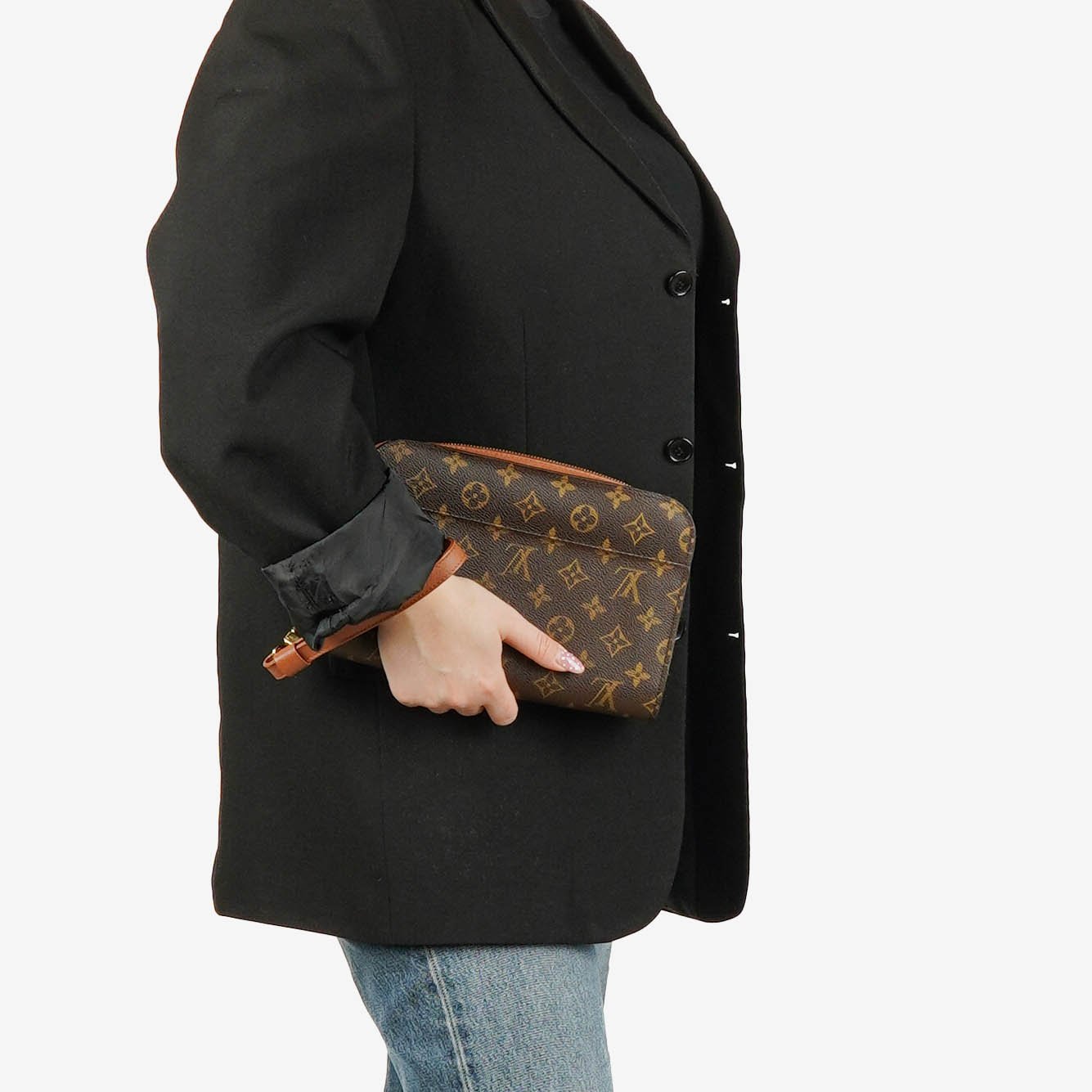 Louis Vuitton Monogram Canvas Orsay Clutch Bag