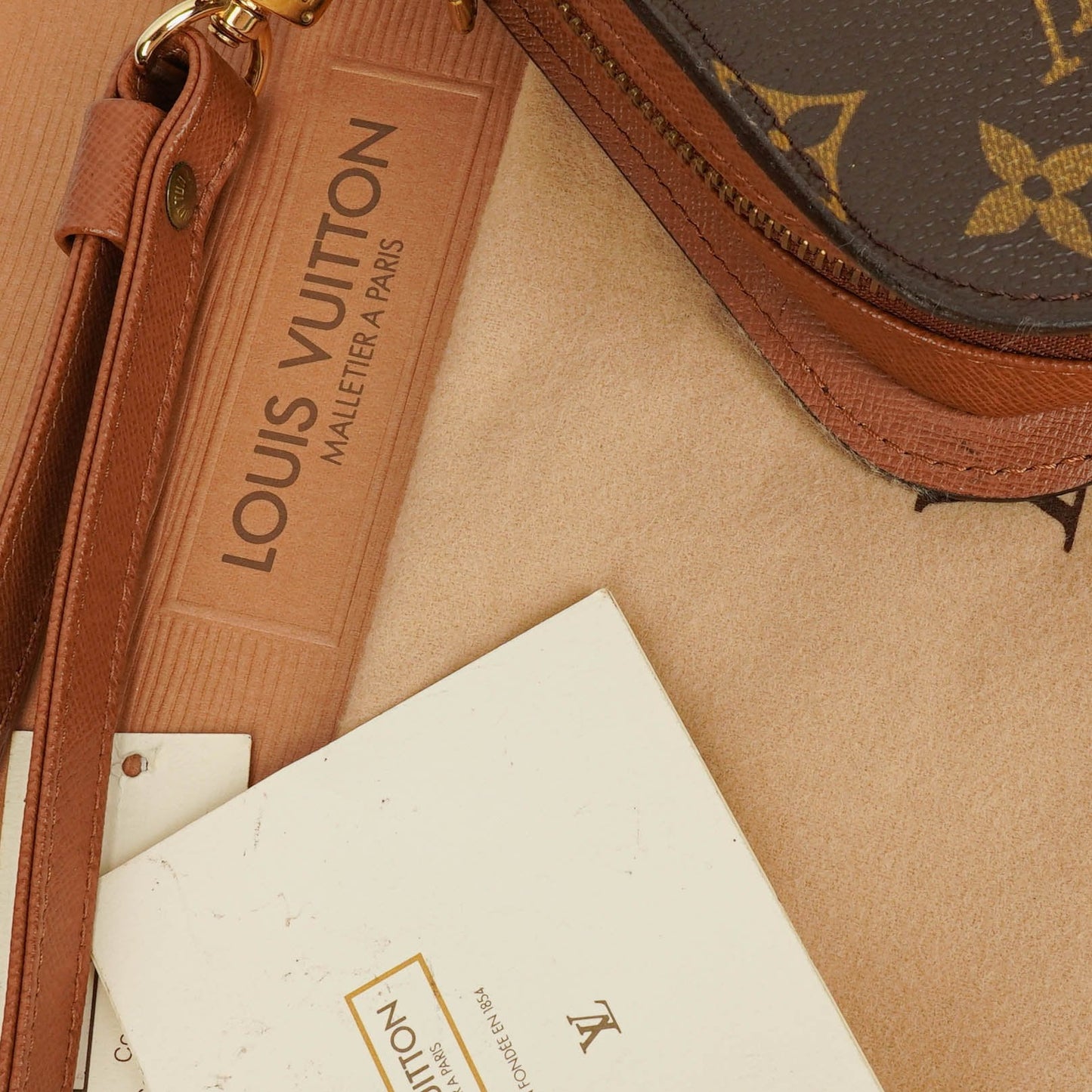 Louis Vuitton Monogram Canvas Orsay Clutch Bag
