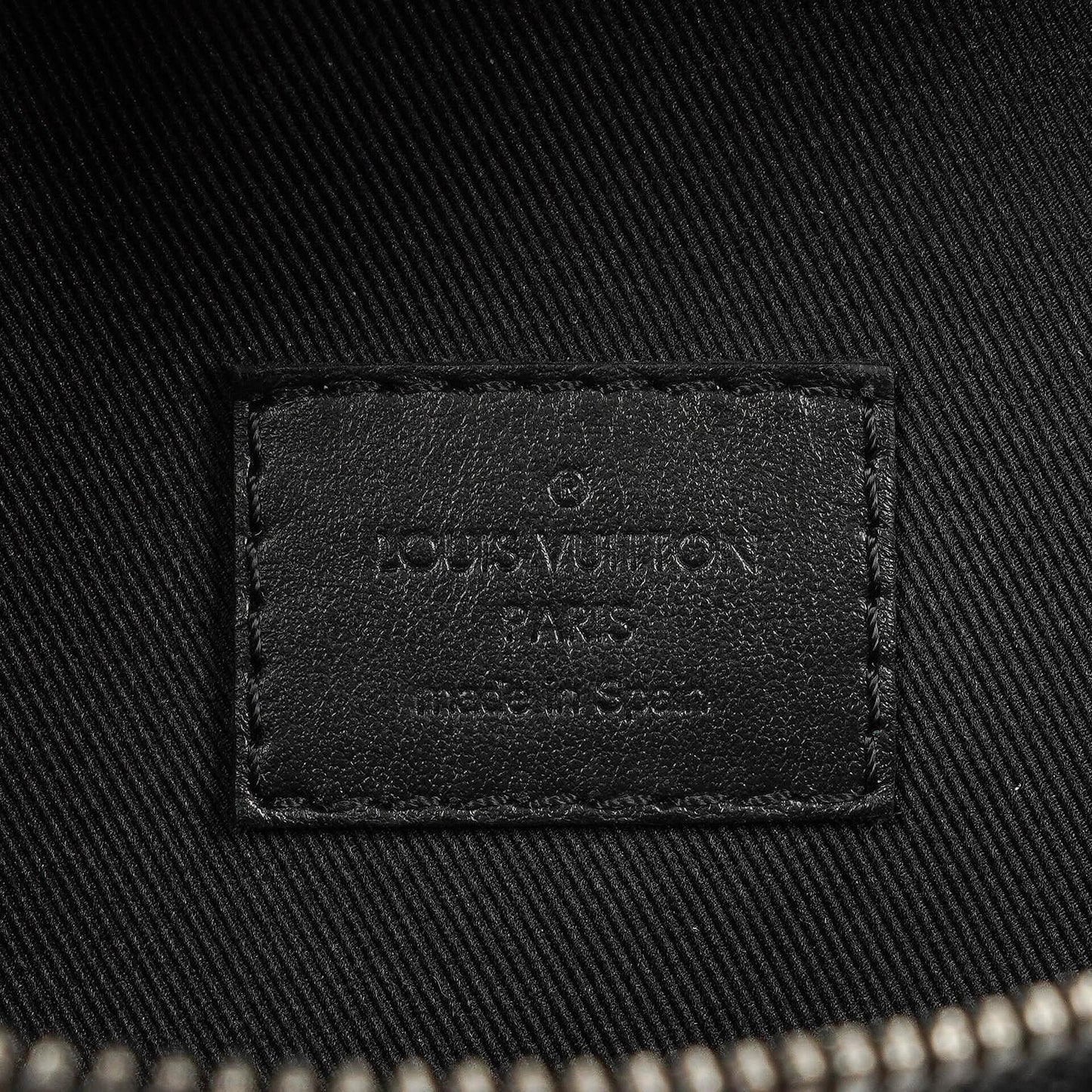 Louis Vuitton Discovery Bumbag PM In Monogram Eclipse Coated Canvas Belt Crossbody Bag