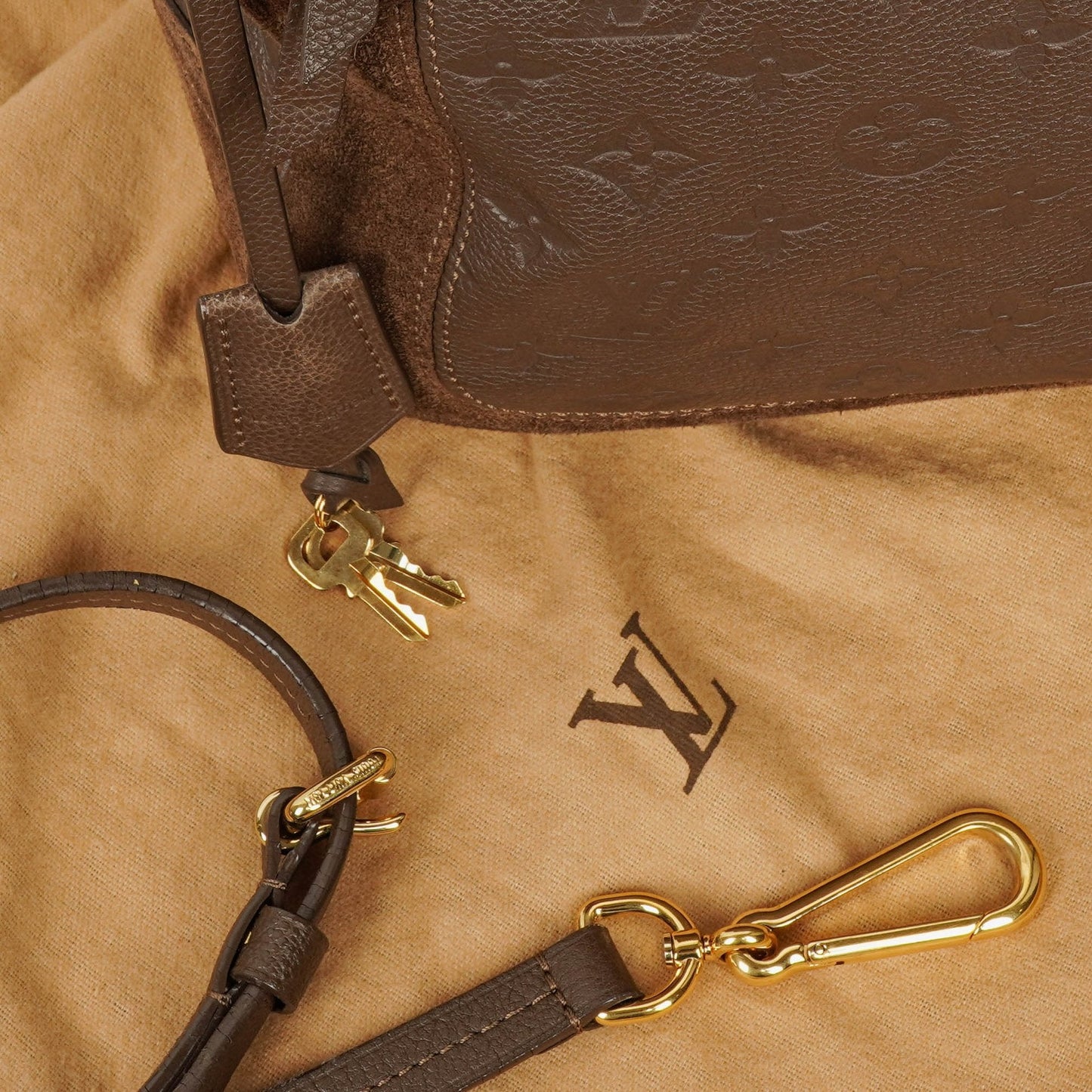Louis Vuitton Monogram Ombre Empreinte Audacieuse PM Bag