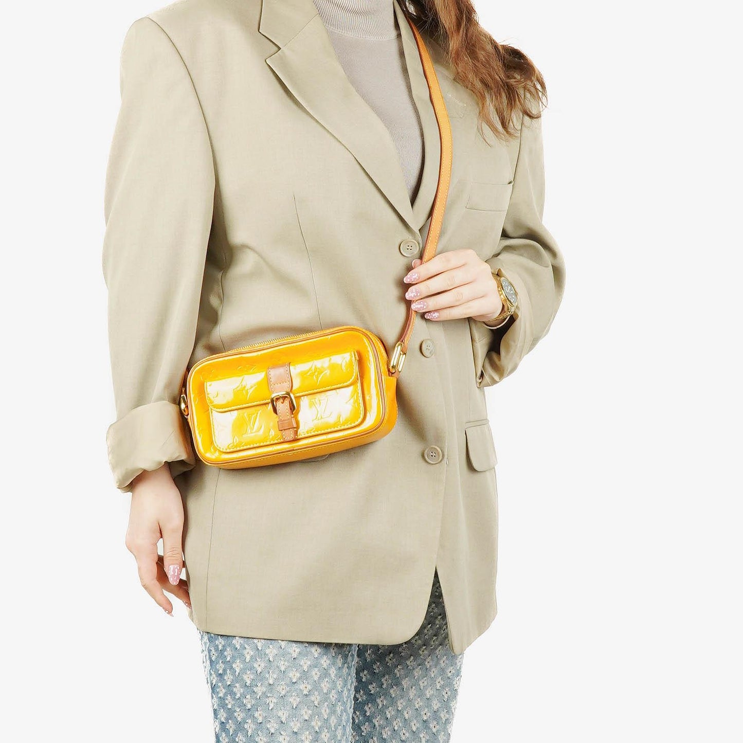 Louis Vuitton Monogram Vernis Juliette Shoulder Bag
