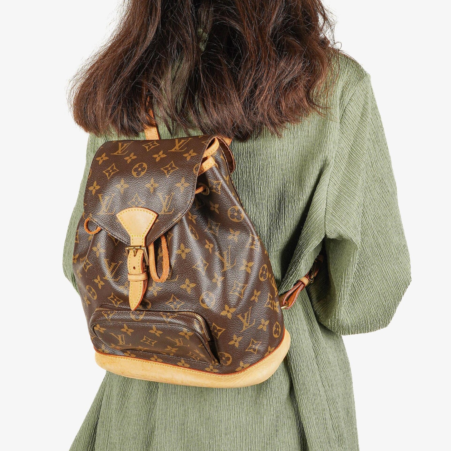 Louis Vuitton Montsouris MM Monogram Canvas Backpack