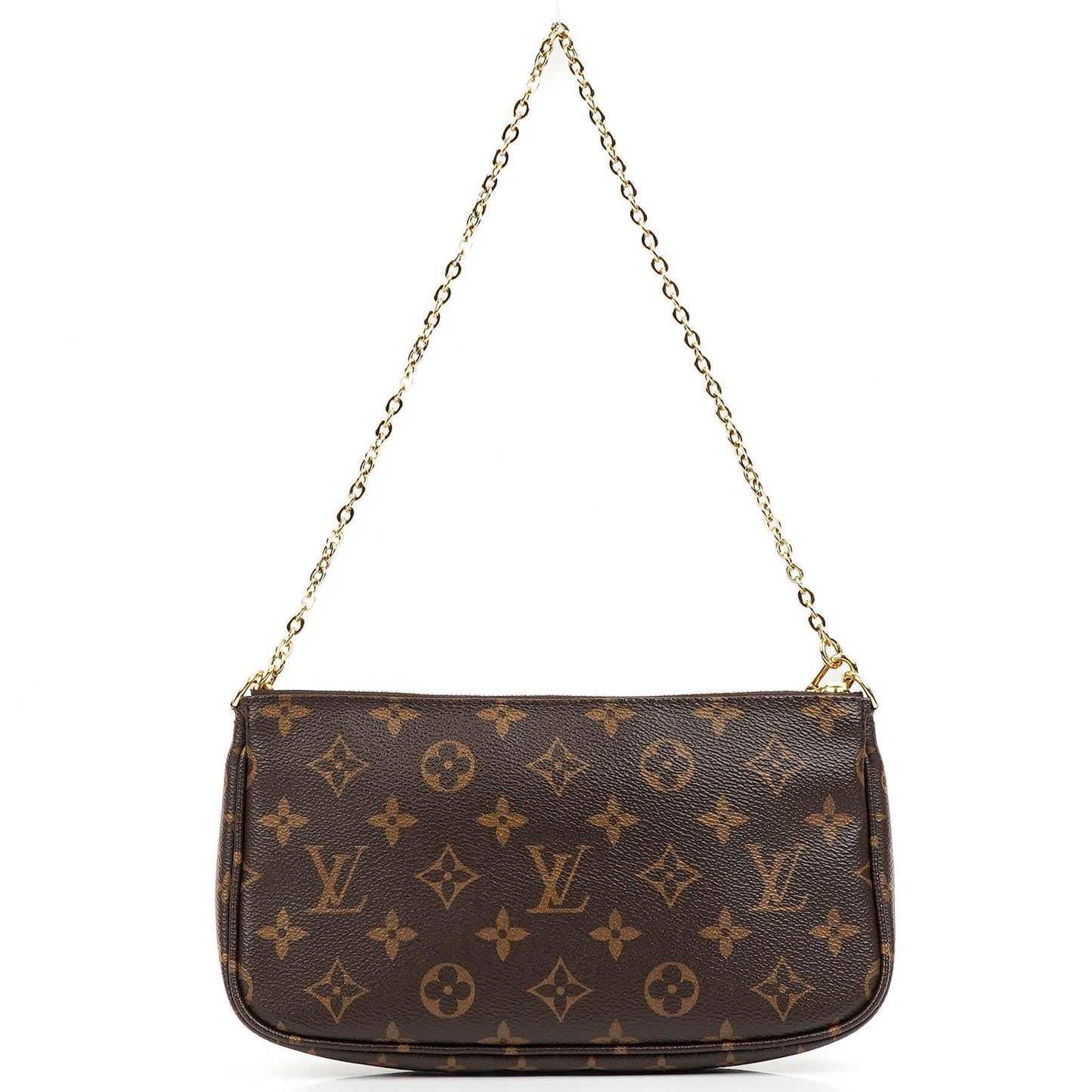 Louis Vuitton Multi Pochette Accessoires Monogram Canvas And Rose Clair Jacquard