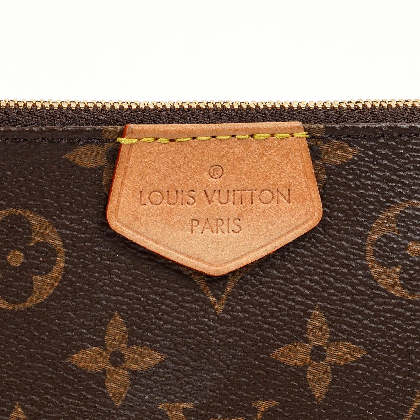 Louis Vuitton Multi Pochette Accessoires Monogram Canvas And Rose Clair Jacquard