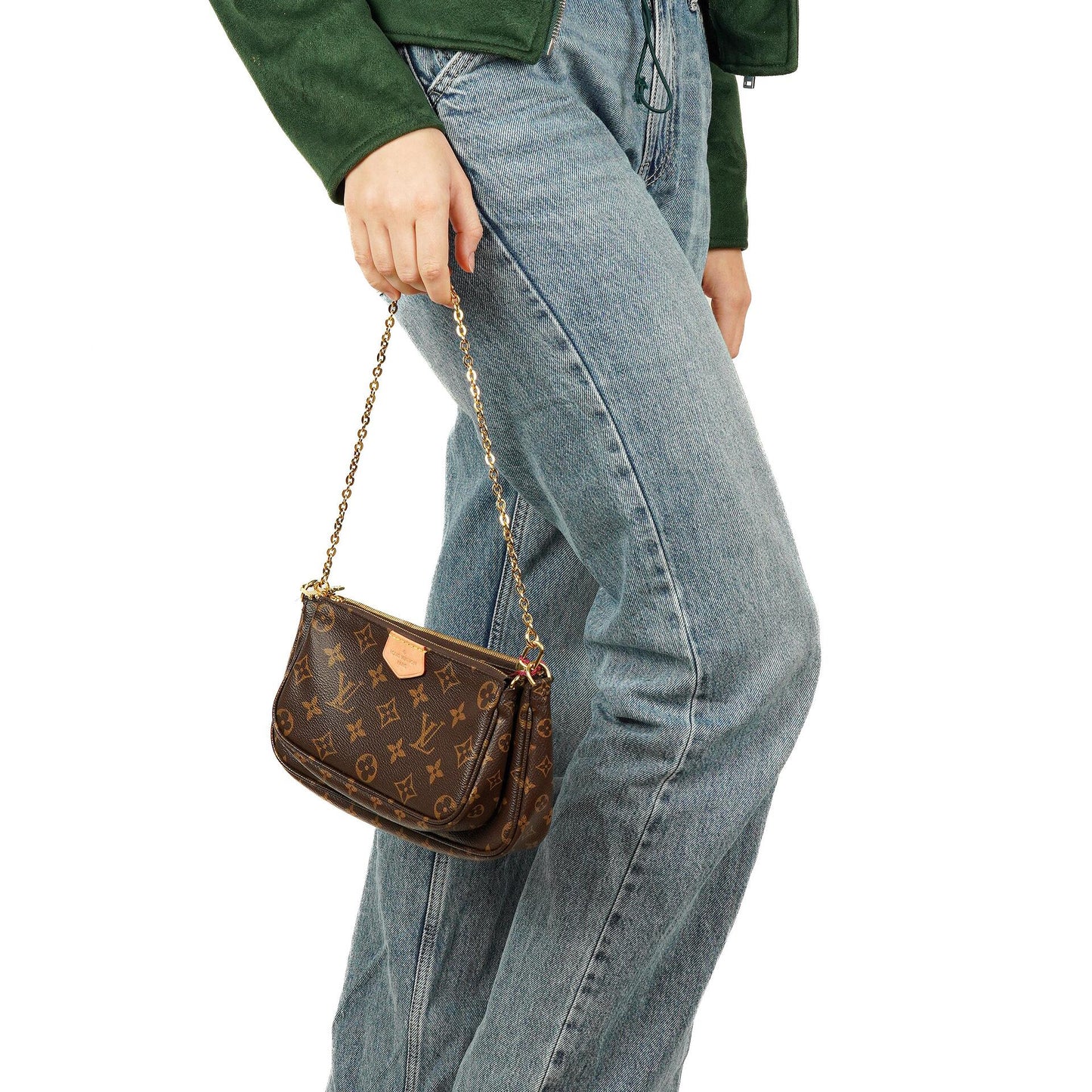 Louis Vuitton Multi Pochette Accessoires Monogram Canvas Shoulder Bag
