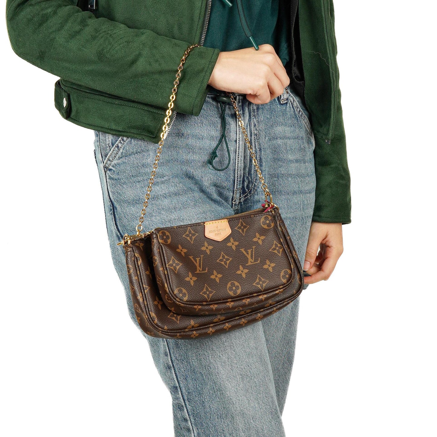 Louis Vuitton Multi Pochette Accessoires Monogram Canvas Shoulder Bag