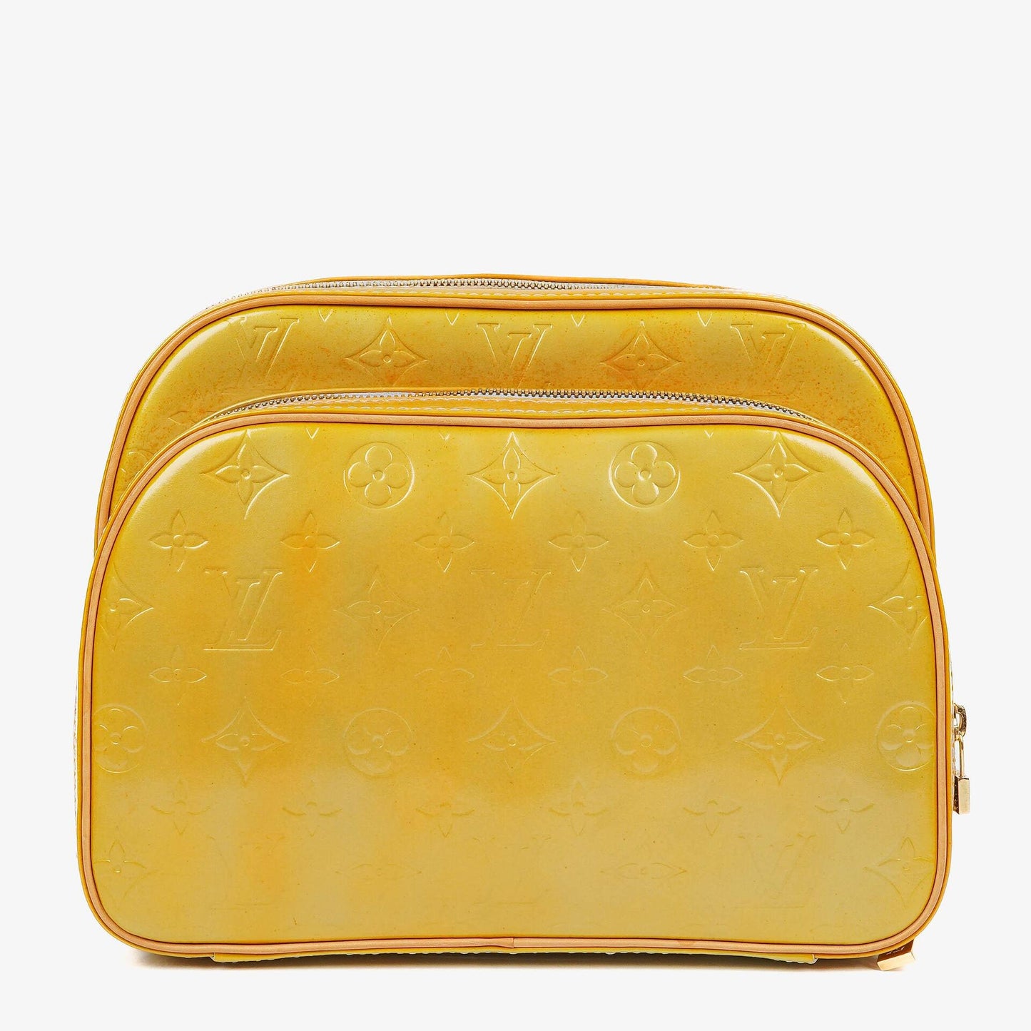 Louis Vuitton Murray Yellow Vernis Backpack