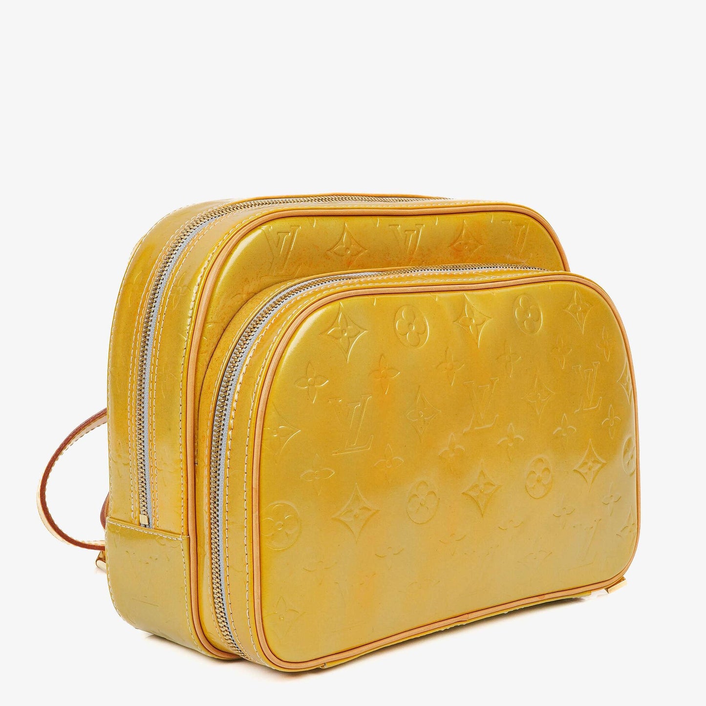 Louis Vuitton Murray Yellow Vernis Backpack