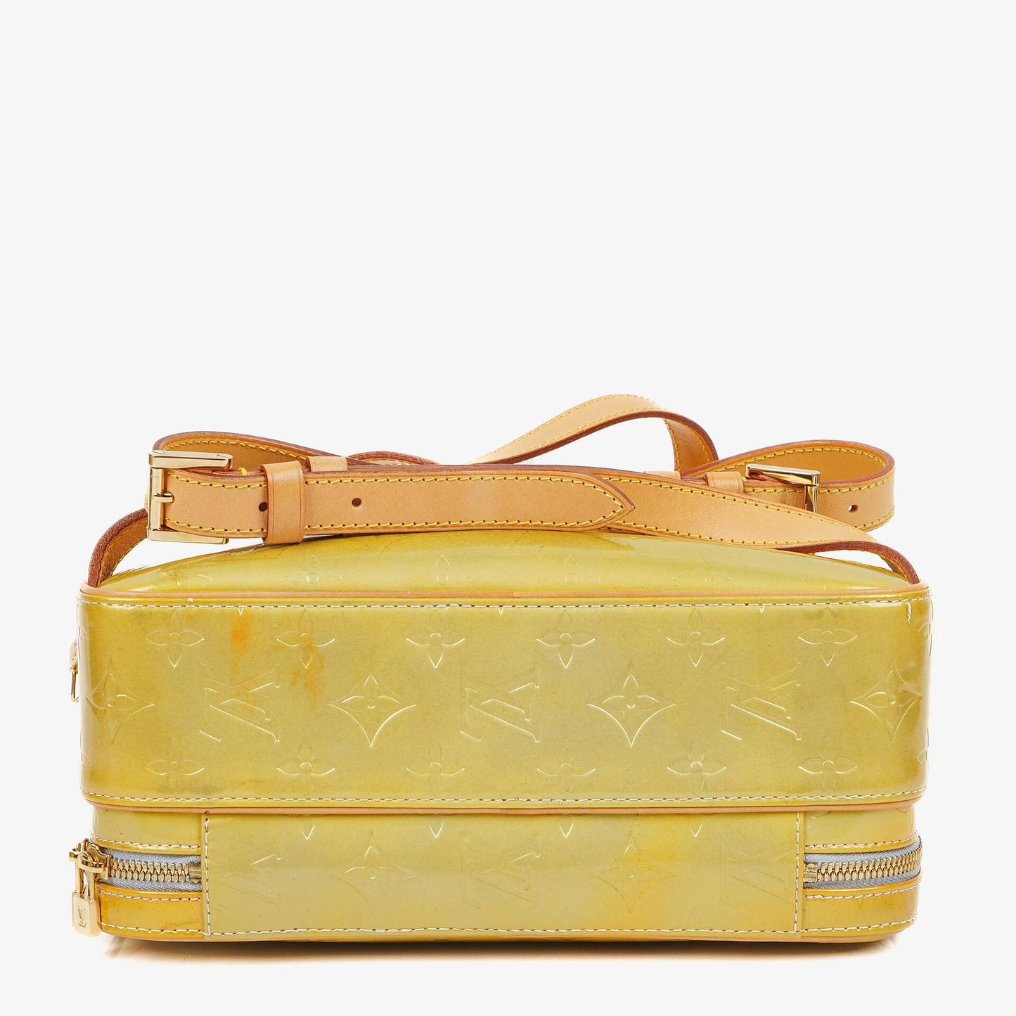 Louis Vuitton Murray Yellow Vernis Backpack