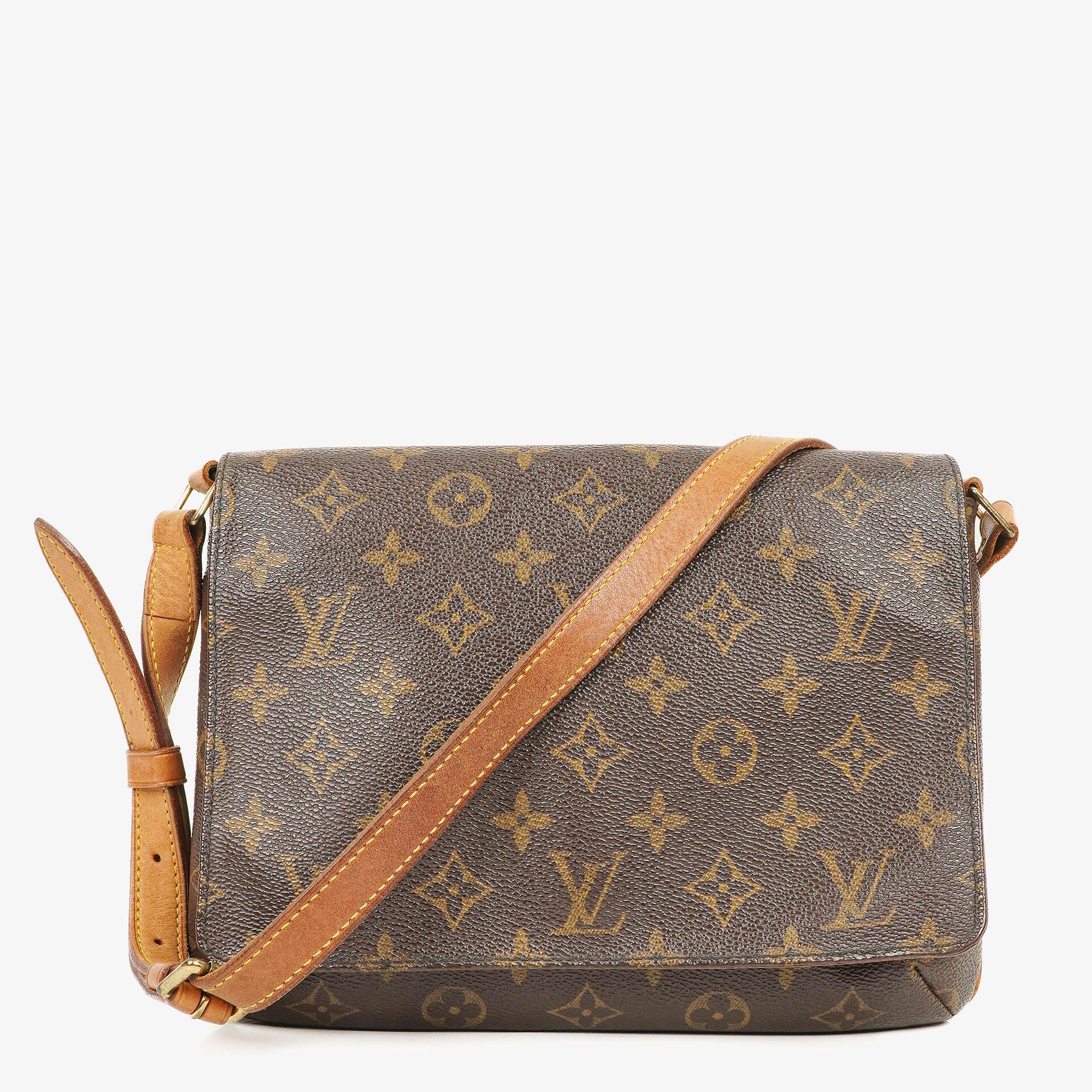 Louis Vuitton Musette Tango Monogram Canvas Shoulder Bag
