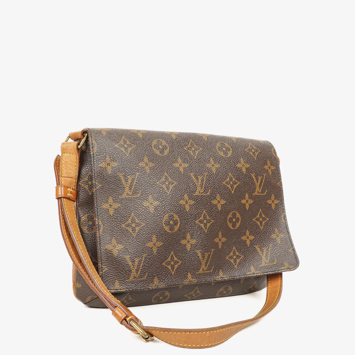 Louis Vuitton Musette Tango Monogram Canvas Shoulder Bag