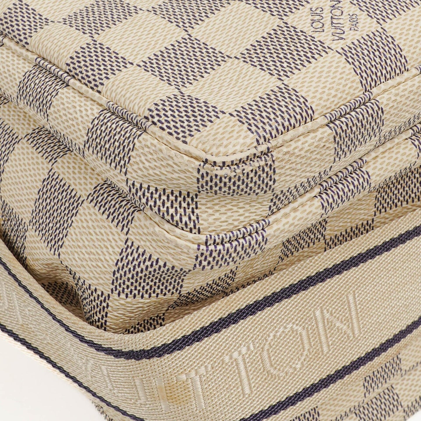 Louis Vuitton Naviglio Damier Azur Shouder Bag