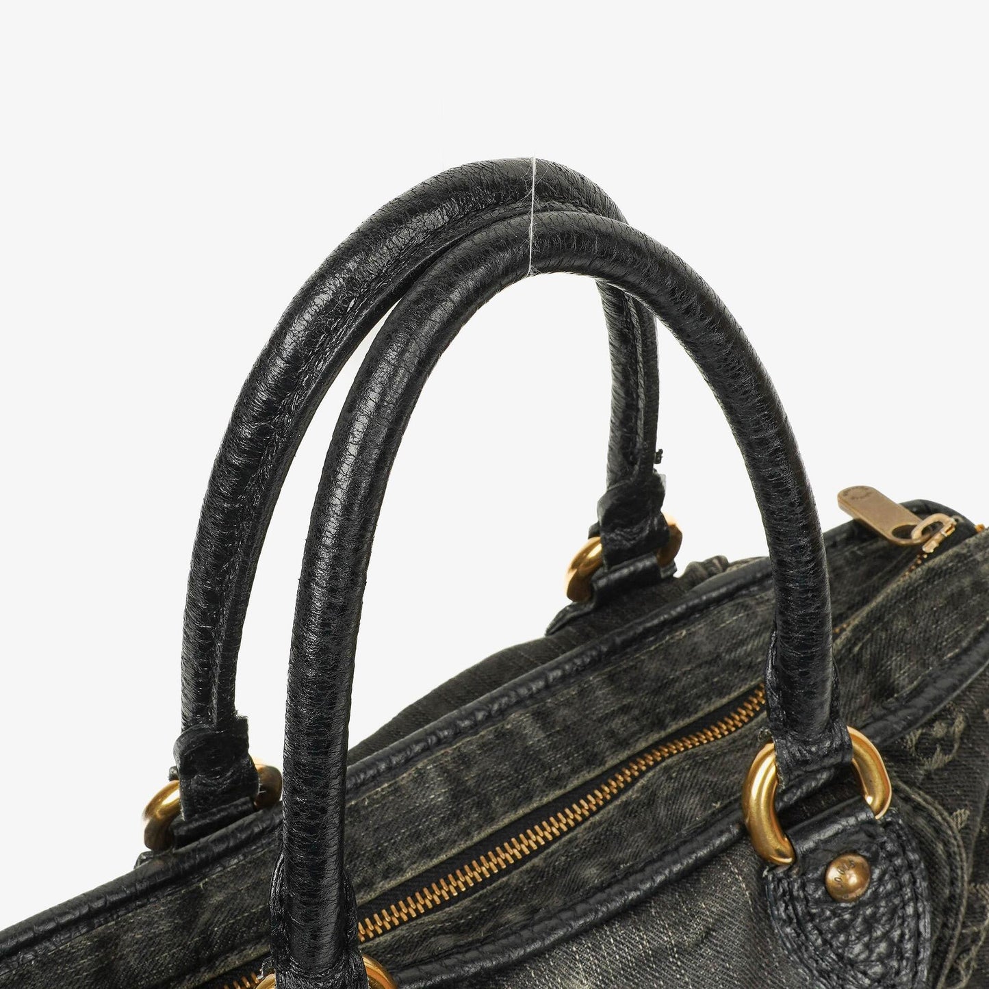 Louis Vuitton Neo Cabby GM Monogram Denim Bag Black
