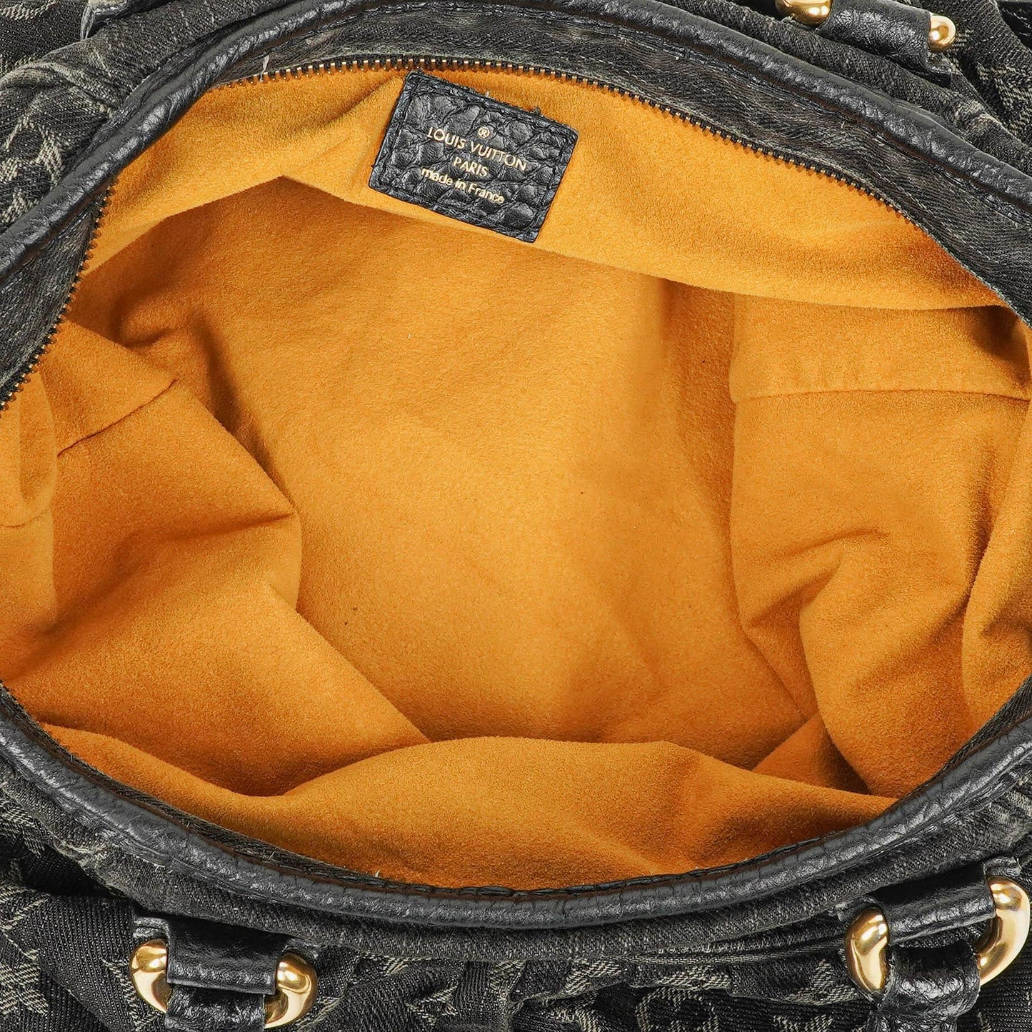 Louis Vuitton Neo Cabby GM Monogram Denim Bag Black