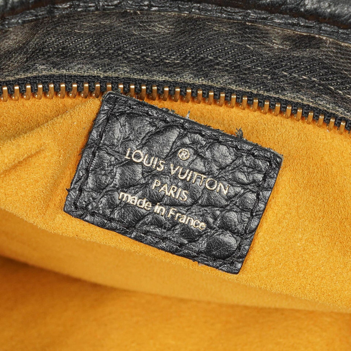 Louis Vuitton Neo Cabby GM Monogram Denim Bag Black