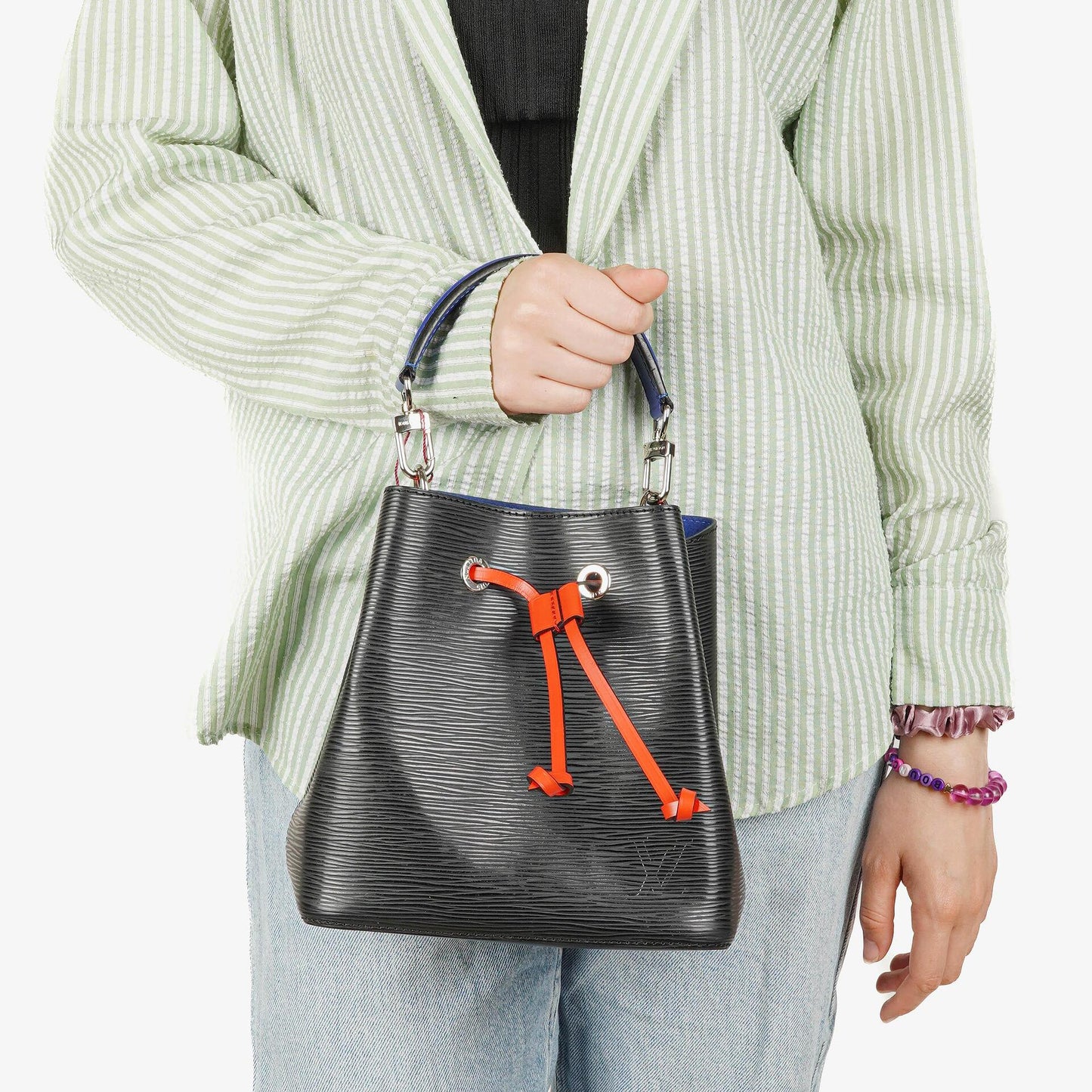 Louis Vuitton NéoNoé BB Noir Safran EPI Leather Bag