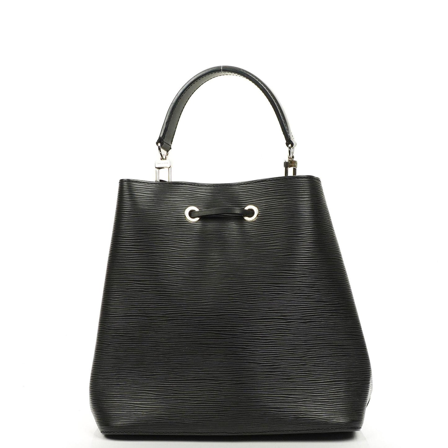 Louis Vuitton NéoNoé EPI Black Noir Drawstring Bucket Bag, 2020