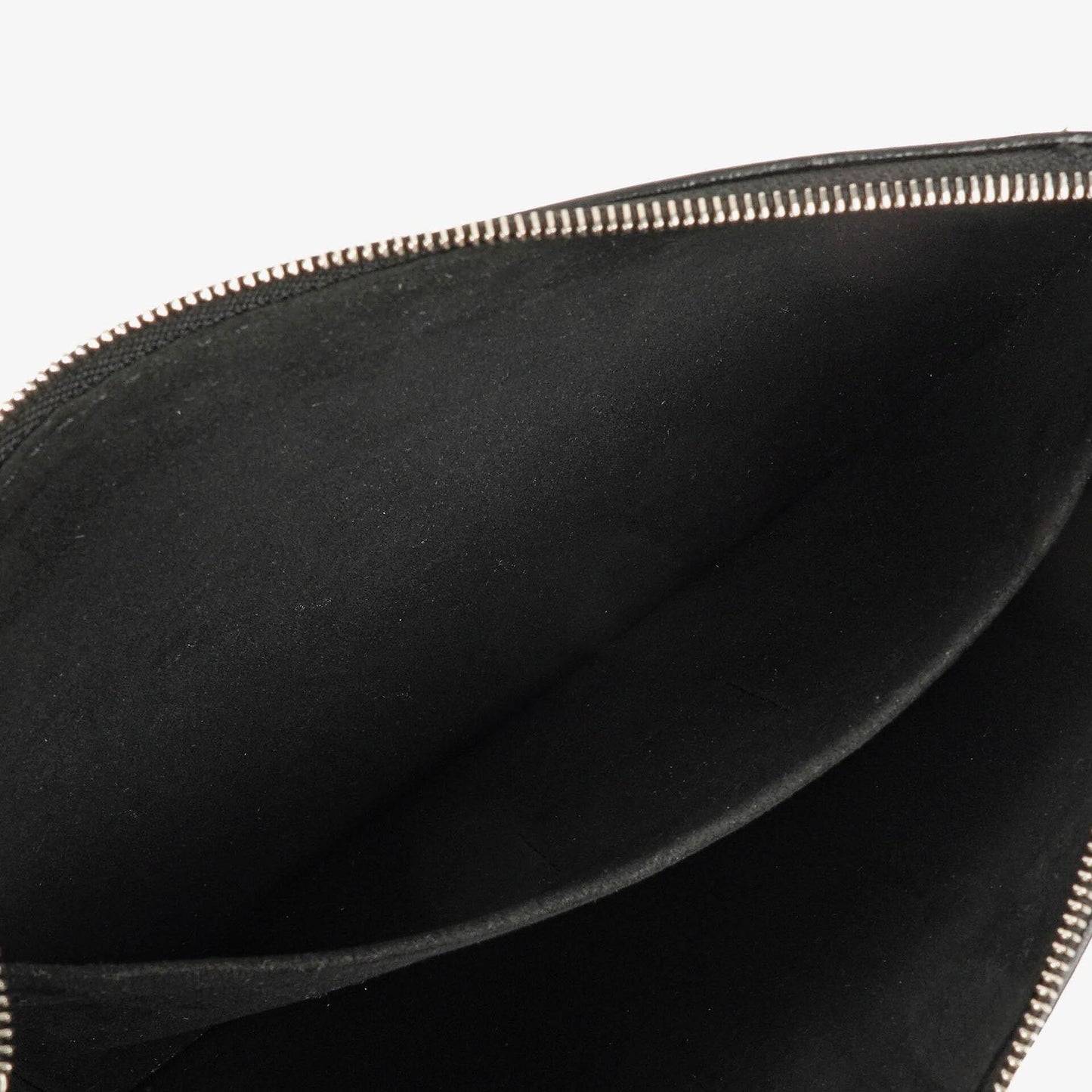 Louis Vuitton Neverfull Black Epi Leather Zippered Clutch Pouch