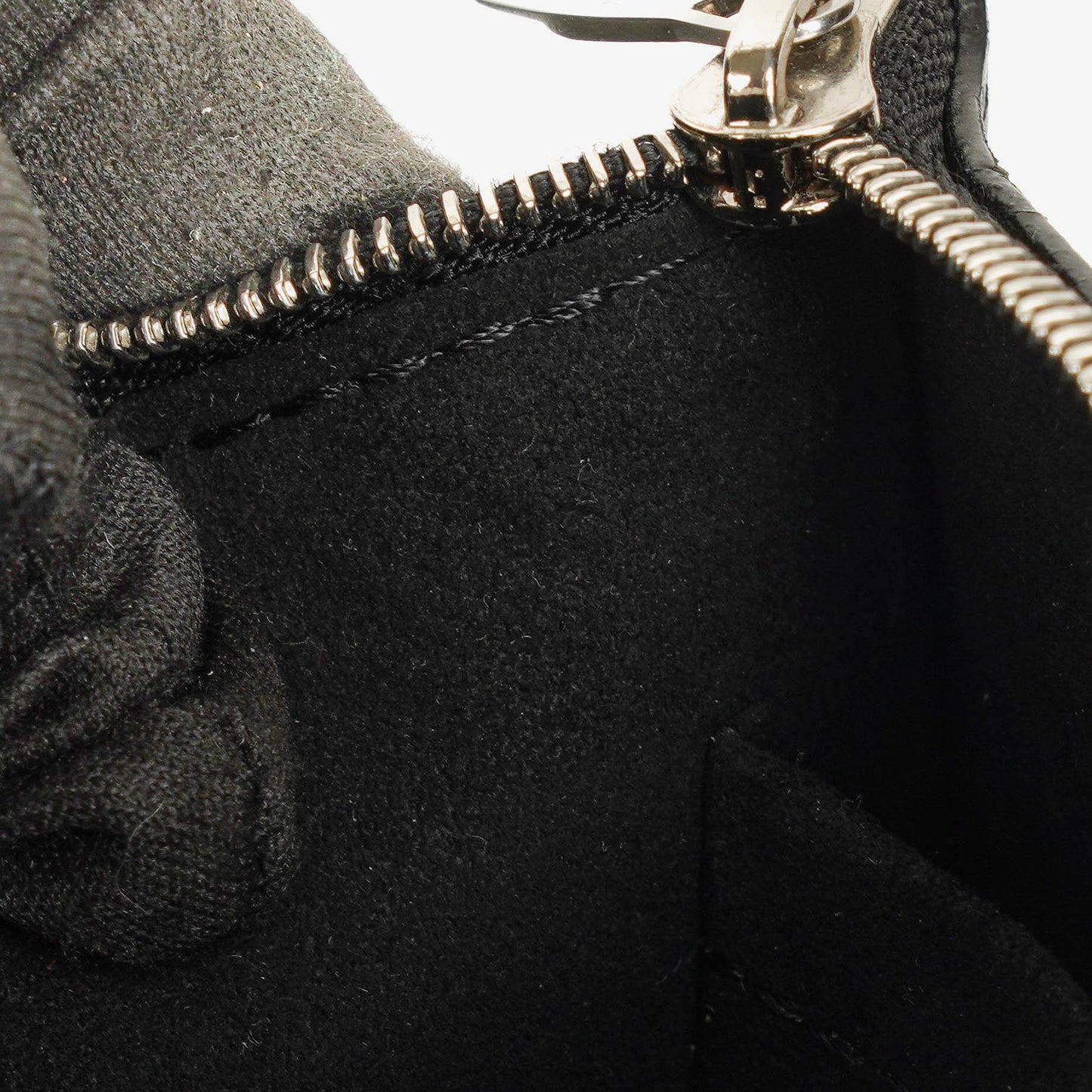 Louis Vuitton Neverfull Black Epi Leather Zippered Clutch Pouch