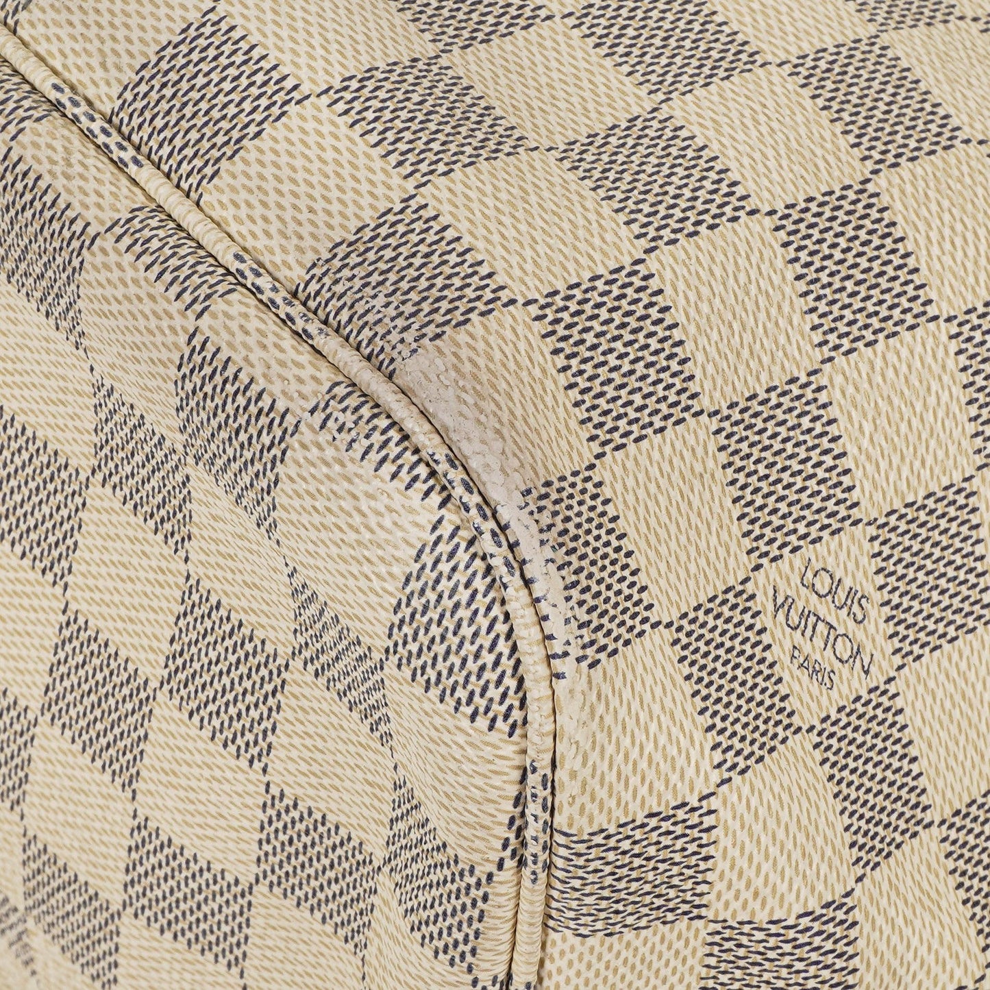 Louis Vuitton Neverfull MM Damier Azur Coated Canvas Tote Bag