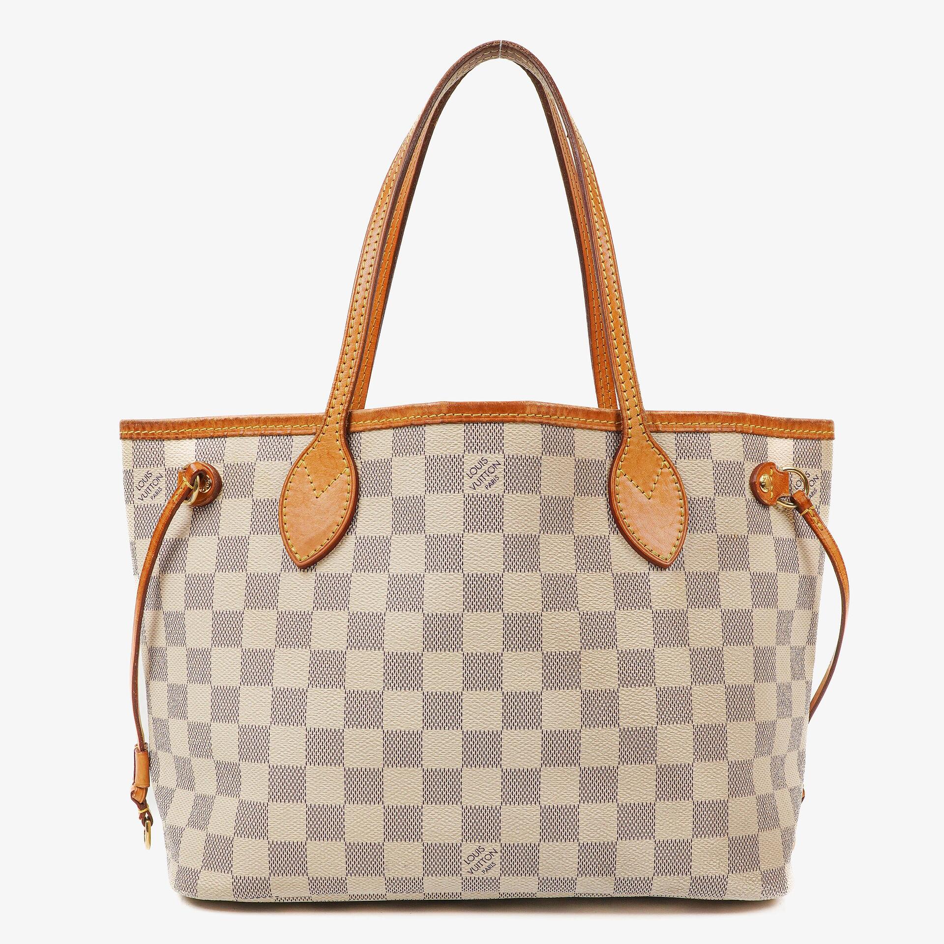 Louis Vuitton Neverfull PM Damier Azur Canvas Tote Bag, 2011