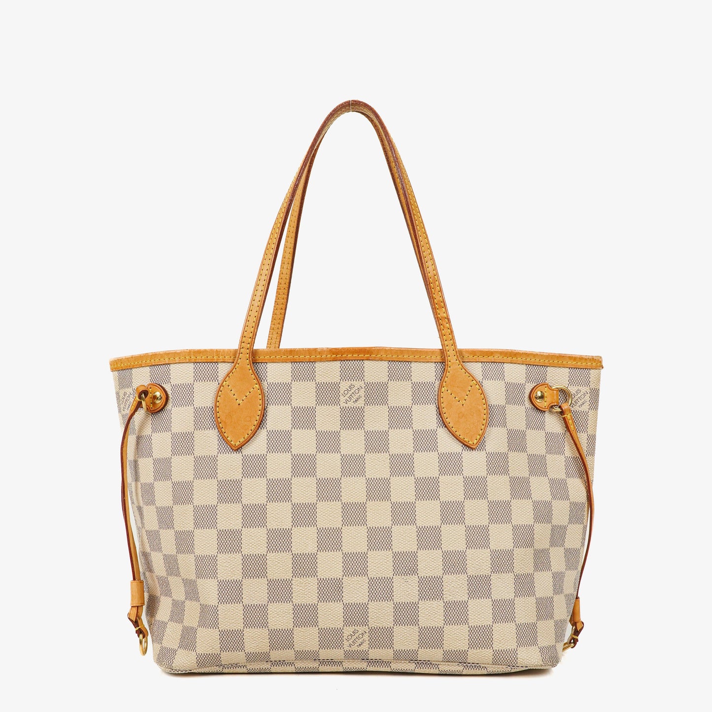 Louis Vuitton Neverfull PM Damier Azur Canvas Tote Bag