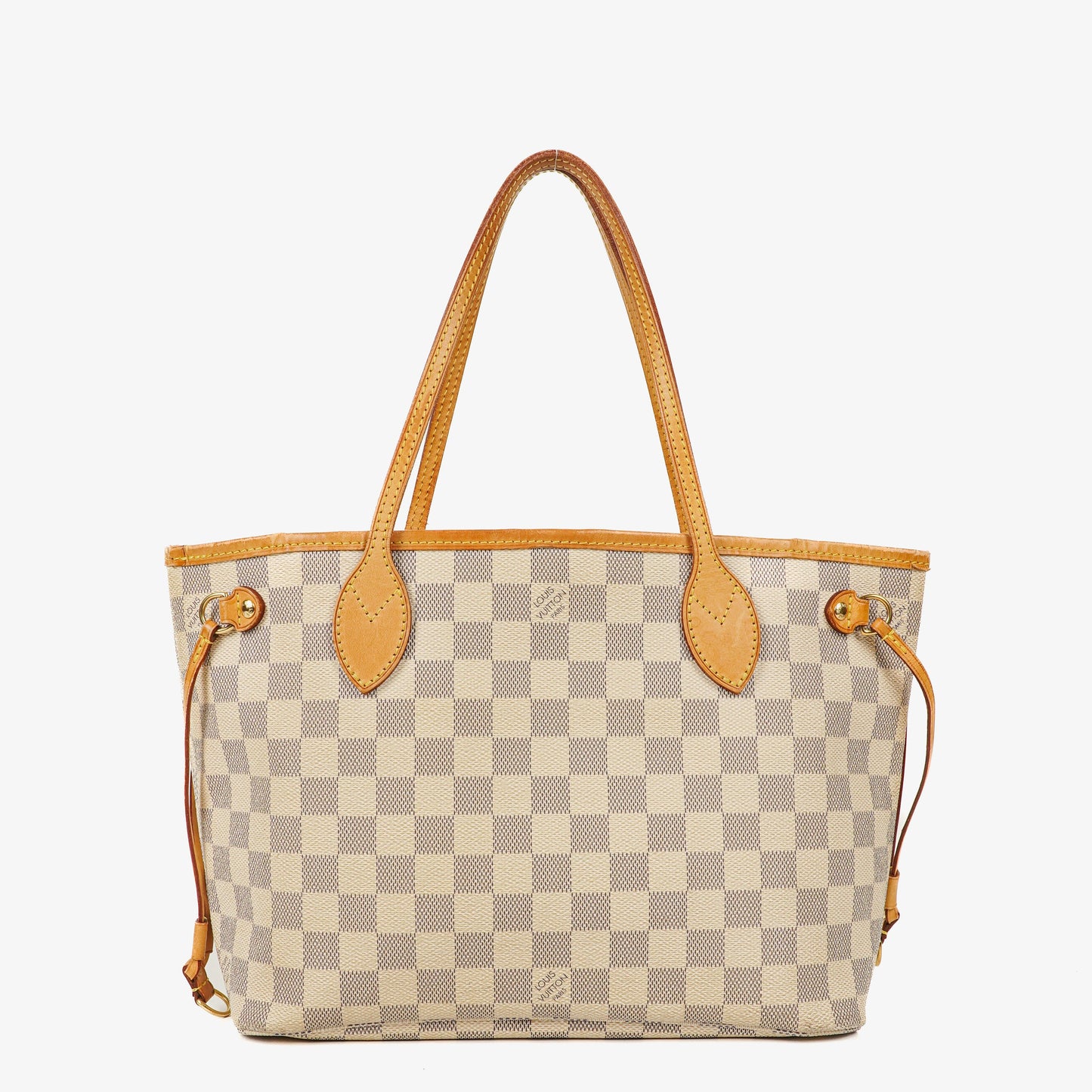 Louis Vuitton Neverfull PM Damier Azur Canvas Tote Bag
