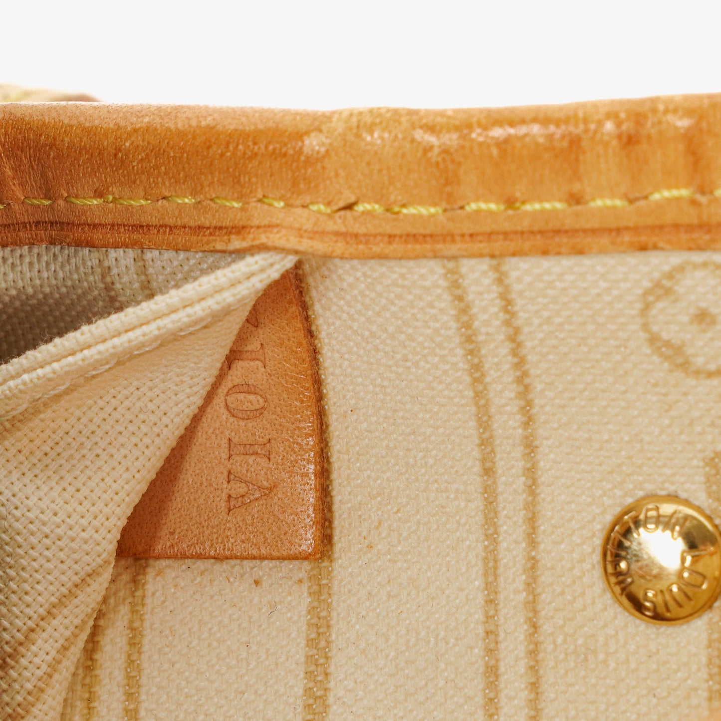 Louis Vuitton Neverfull PM Damier Azur Canvas Tote Bag
