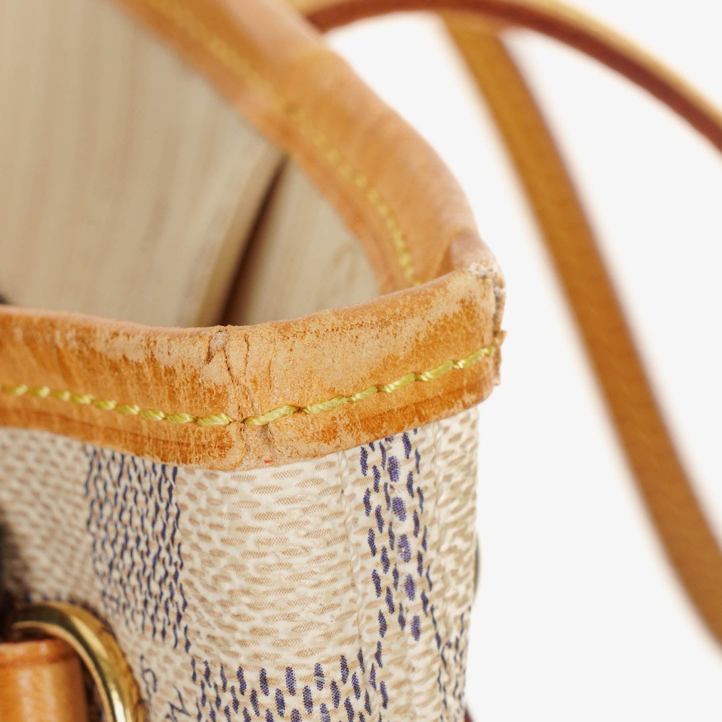 Louis Vuitton Neverfull PM Damier Azur Canvas Tote Bag
