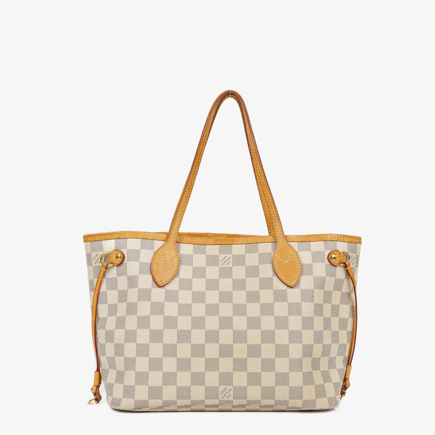 Louis Vuitton Neverfull PM Damier Azur Canvas Tote Bag
