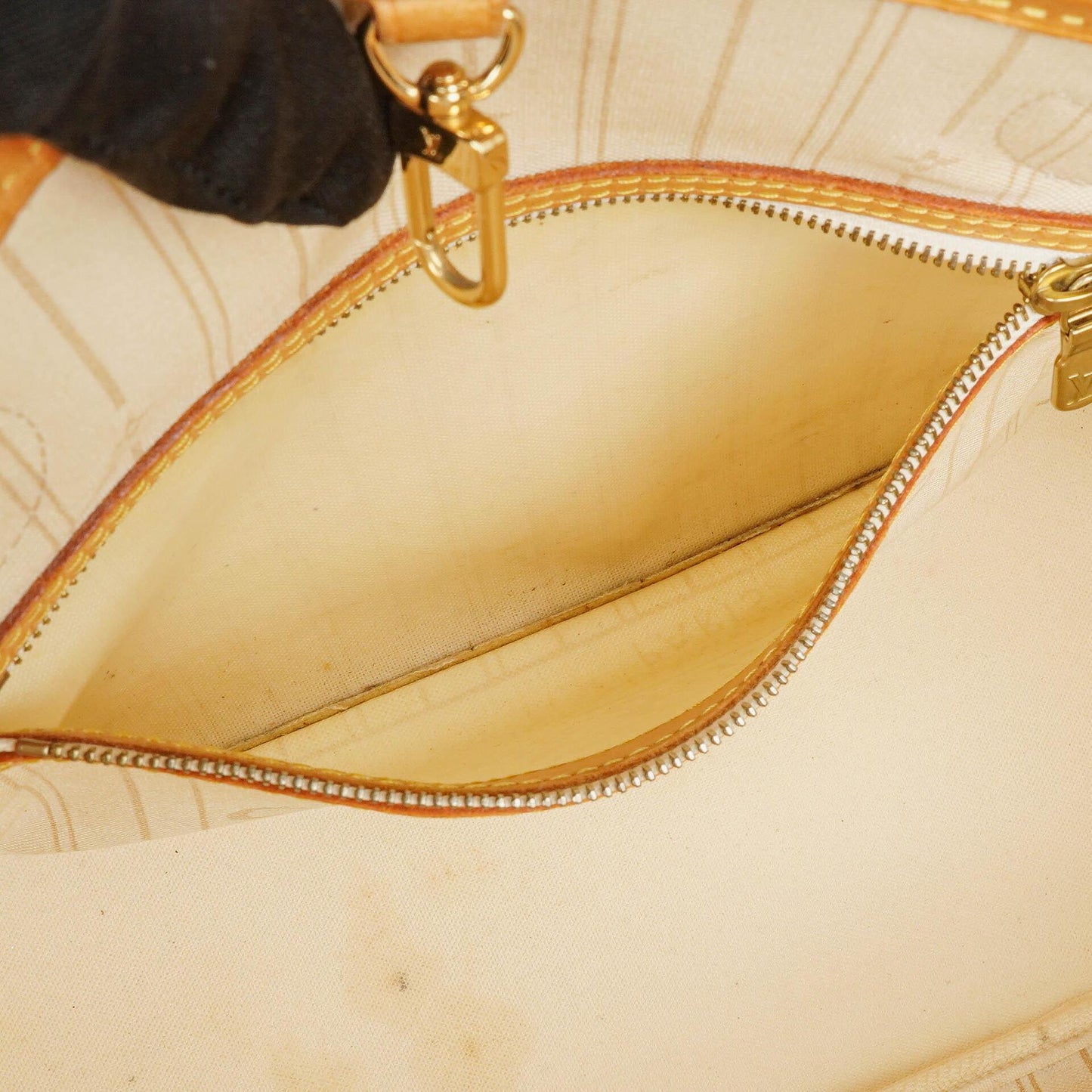 Louis Vuitton Neverfull PM Damier Azur Canvas Tote Bag