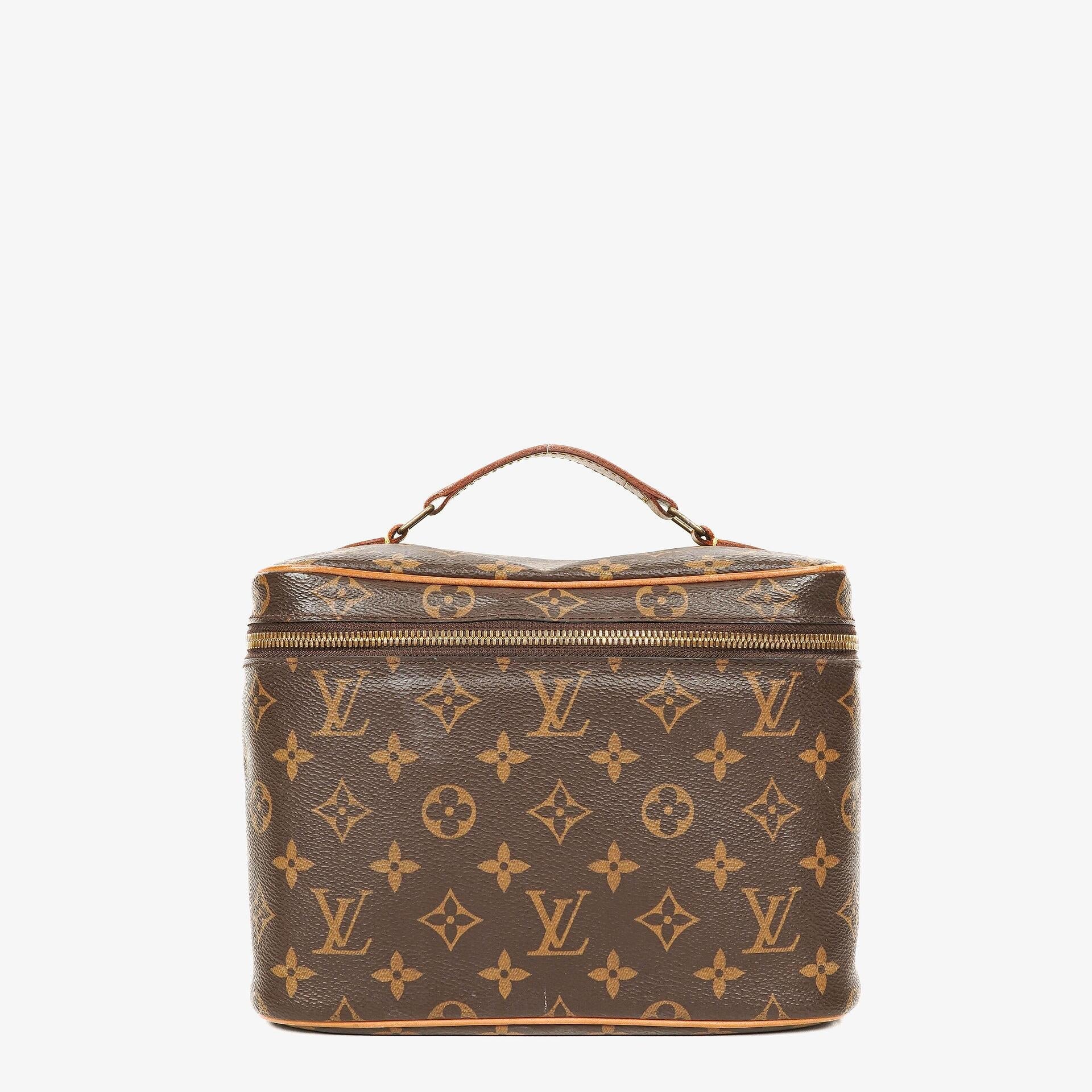 Louis Vuitton Nice BB Monogram Canvas Vanity Case
