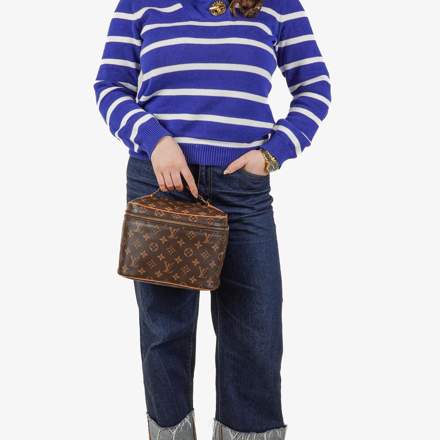 Louis Vuitton Nice BB Monogram Canvas Vanity Case