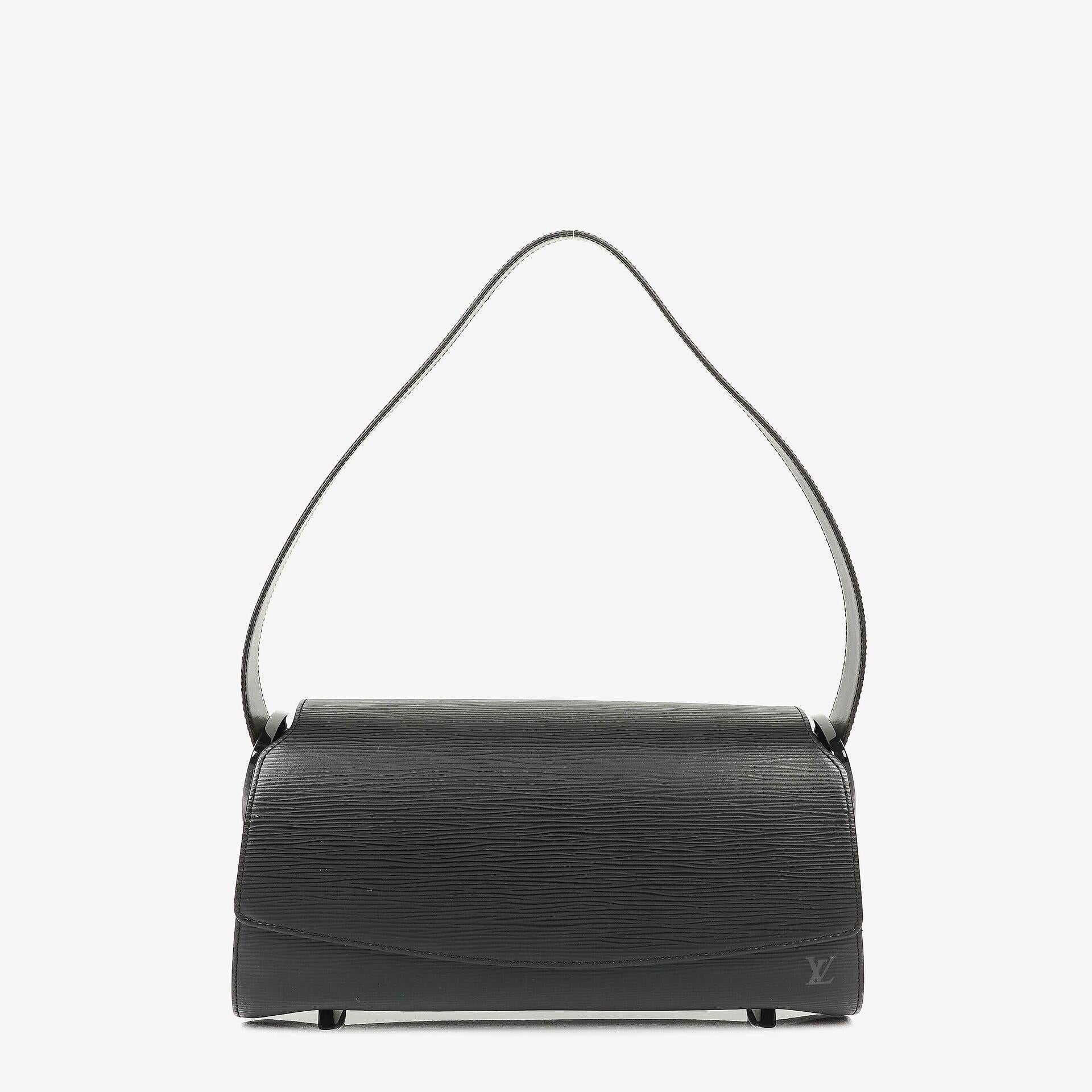 Louis Vuitton Nocturne GM Black Epi Leather Bag