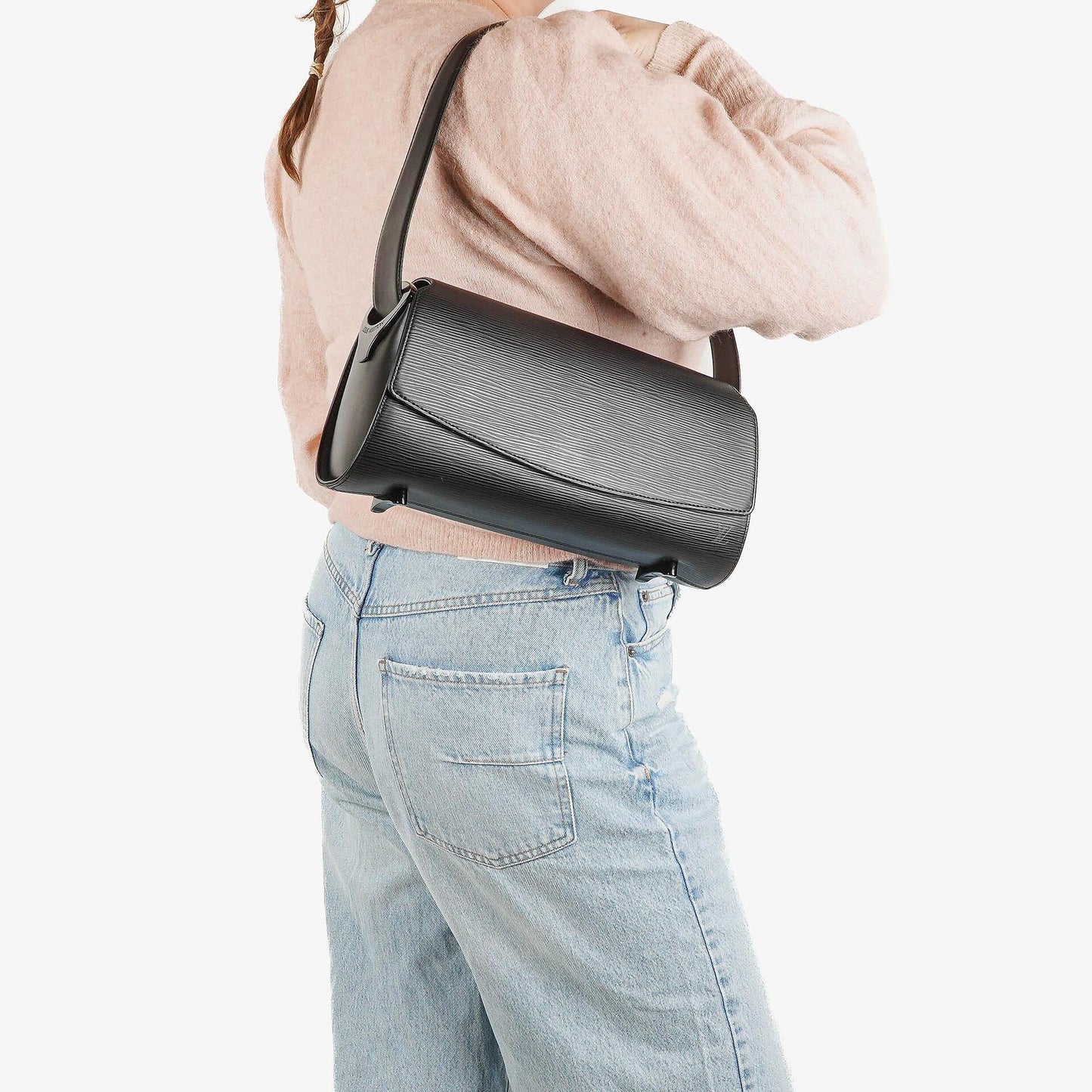 Louis Vuitton Nocturne GM Black Epi Leather Bag