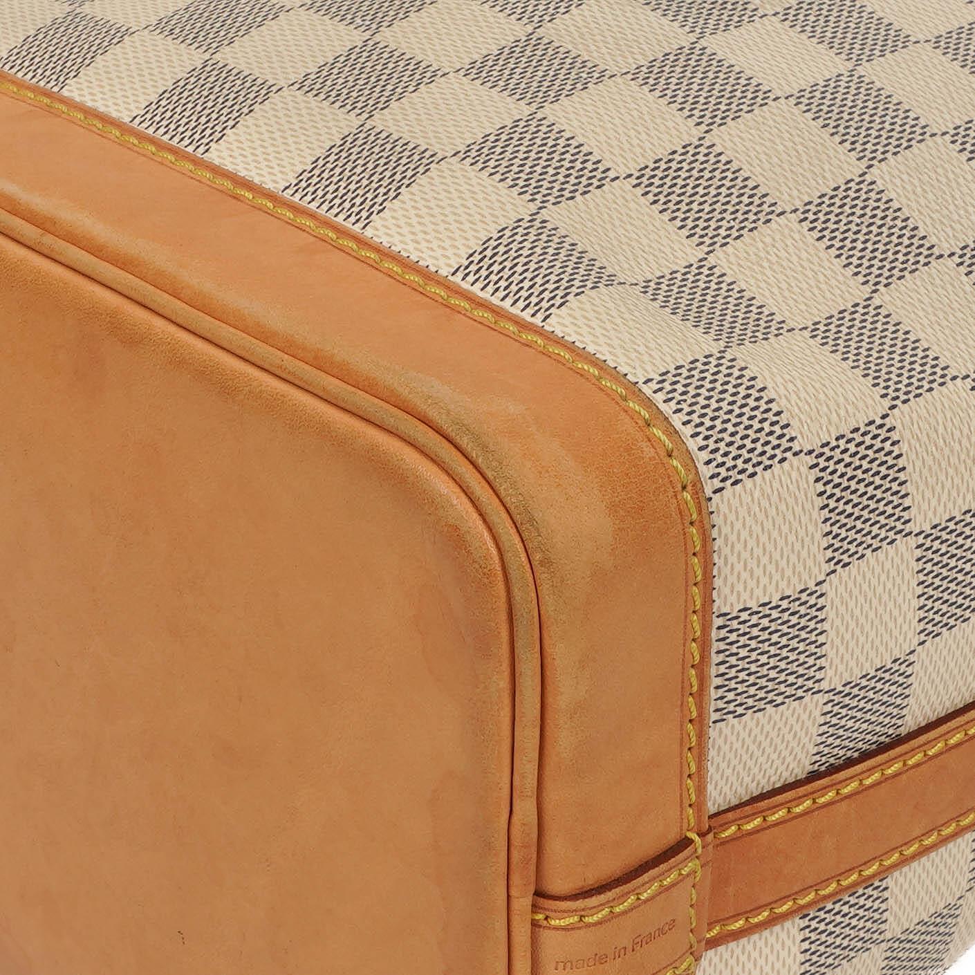 Louis Vuitton Noe BB Damier Azur Shoulder Bag